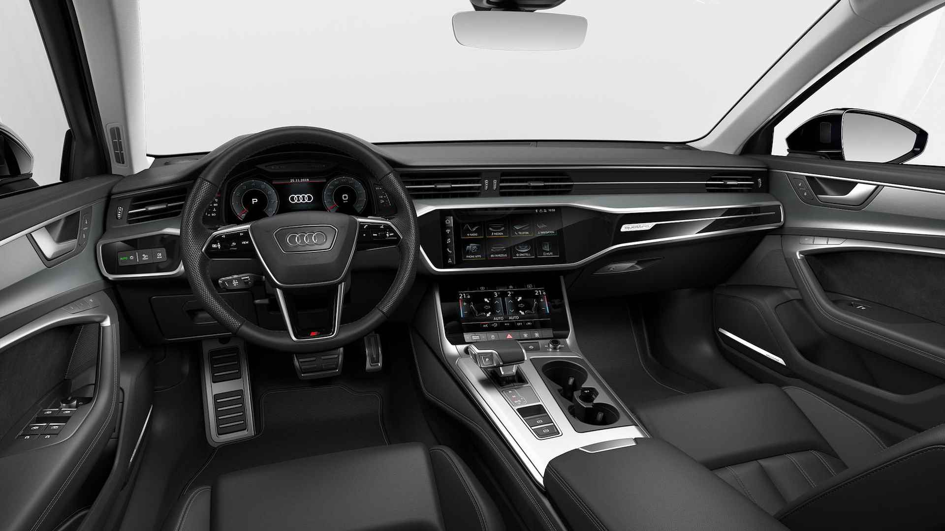 Audi A6 Avant 55 TFSI e quattro Competition Trekhaak - Panoramadak - Elektrisch verstelbare/verwarmde voorstoelen - Comfortstoelen - Automatische achterklep - Head Up - Assistentiepakket Tour - Cruise Control - - 8/18