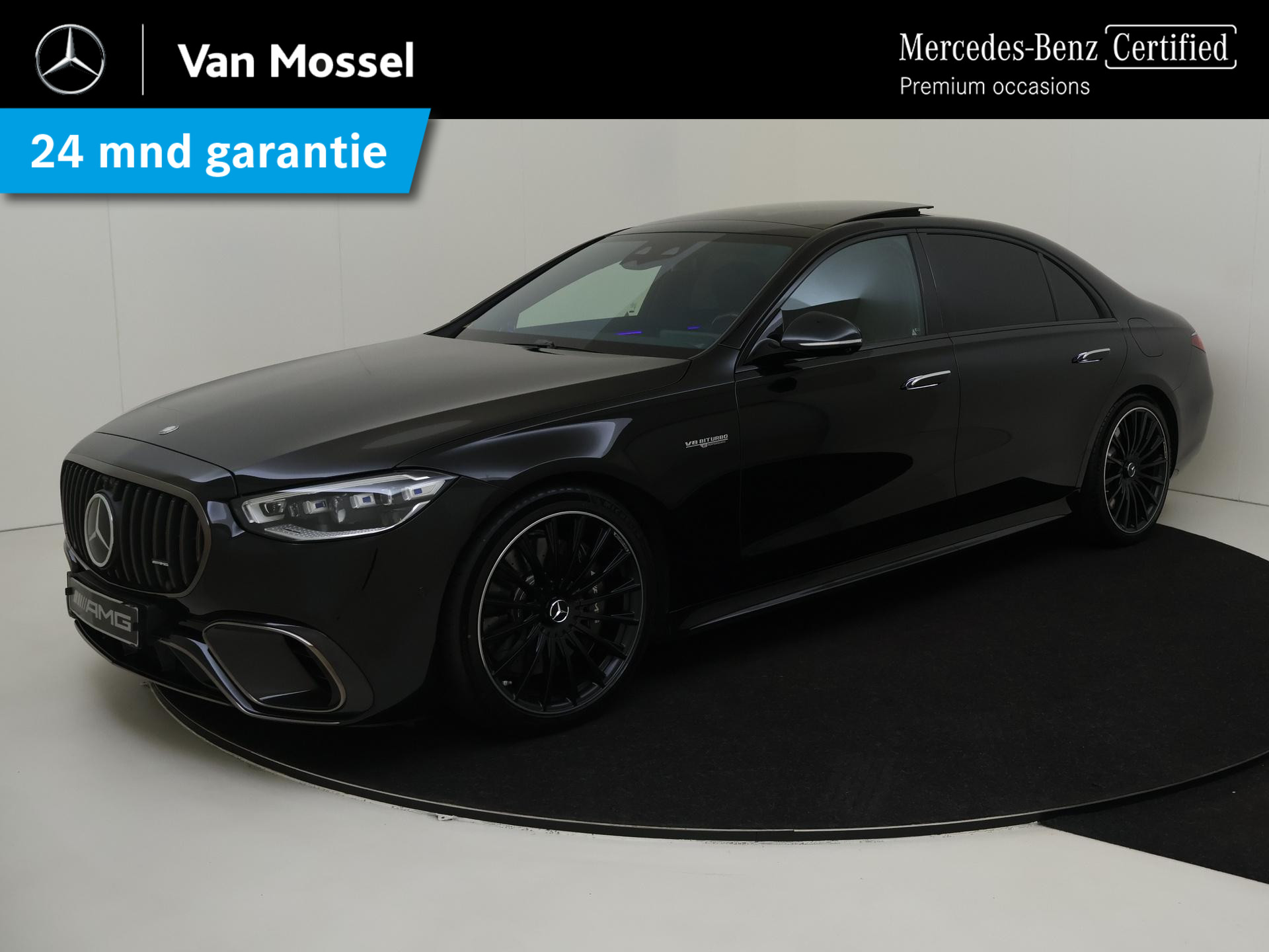 Mercedes-Benz S-klasse AMG 63 S E Performance /Panoramadak /Rijassistentiepakket /Achterasbesturing /Massage stoelen /Burmester 4D