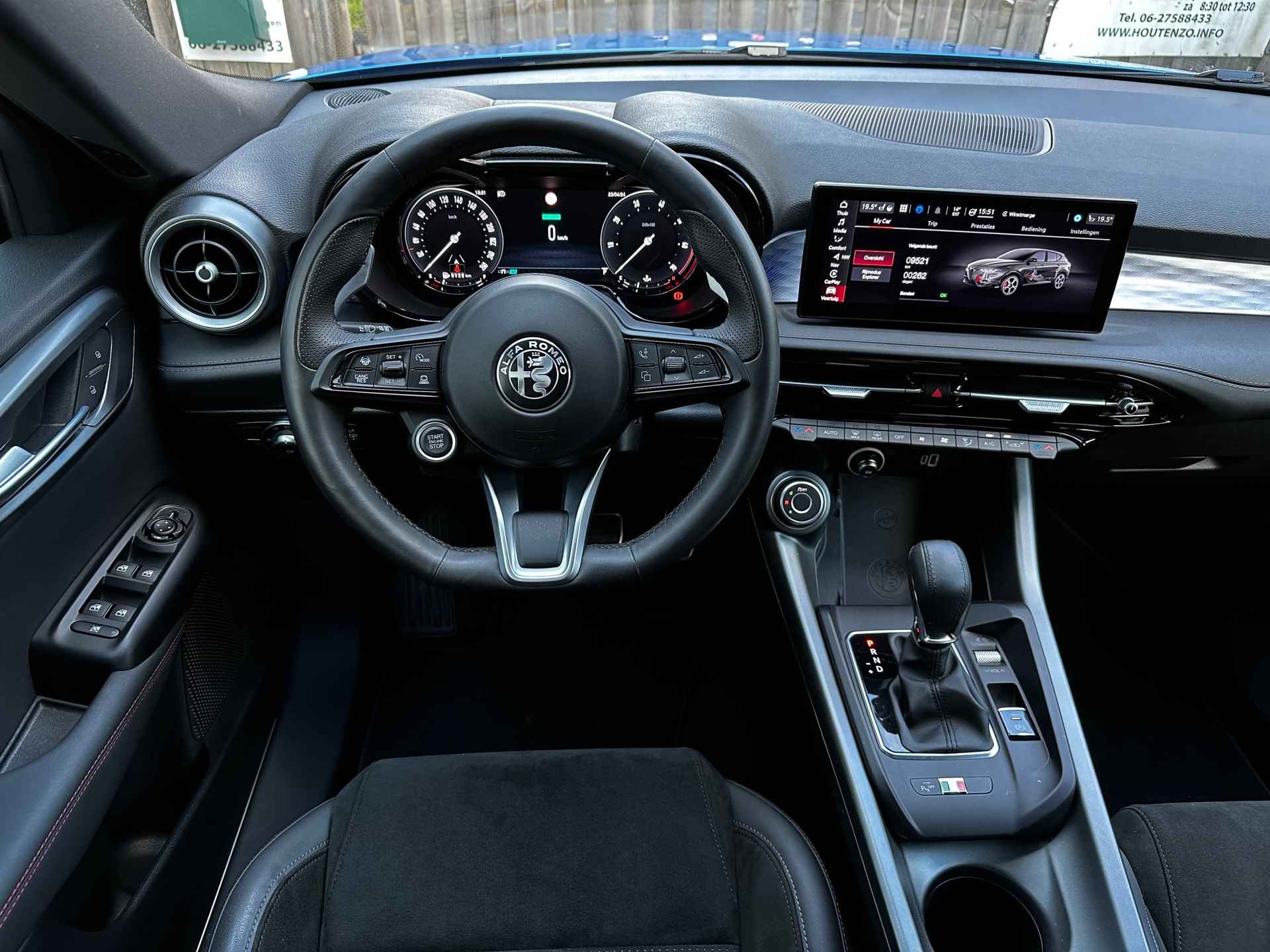 Alfa Romeo TONALE 1.5T Hybrid Edizione Speciale|RIJKLAAR|20 inch|Stoel/Stuur verw|Carplay|Camera|Alcantara - 25/36