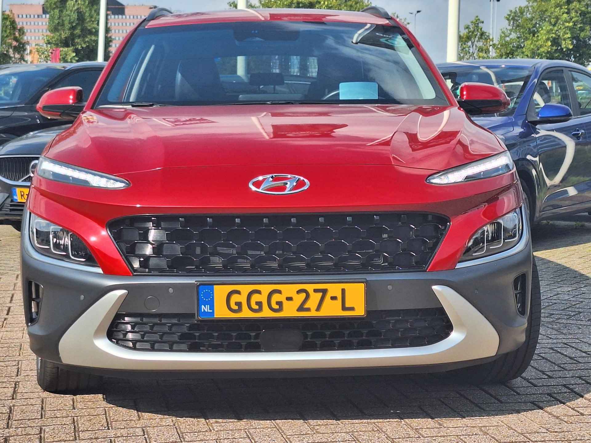 Hyundai Kona 1.6 GDI HEV Premium | 36 maanden garantie! | Rijklaarprijs! |  Leder | Adaptive Cruise Control | Navi | Climate | HUD |  Camera | Face Lift model | - 9/40