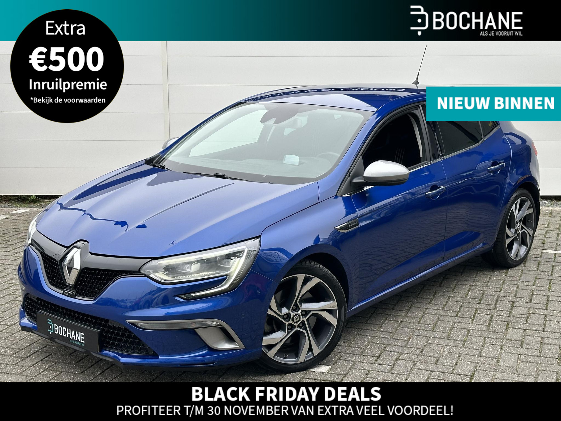 Renault Mégane 1.6 TCe GT | 205PK | Automaat | Bose | NL-Auto | Head Up | Historie