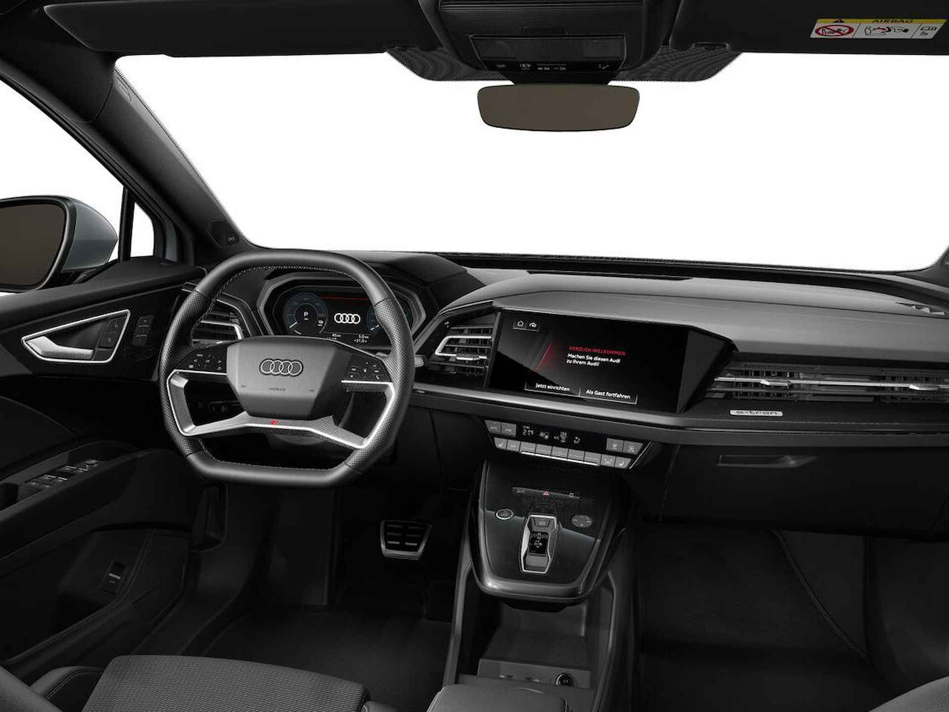 Audi Q4 e-tron 45 quattro S Edition 286 PK Trekhaak - Comfortpakket plus - Privacyglas - 4/9