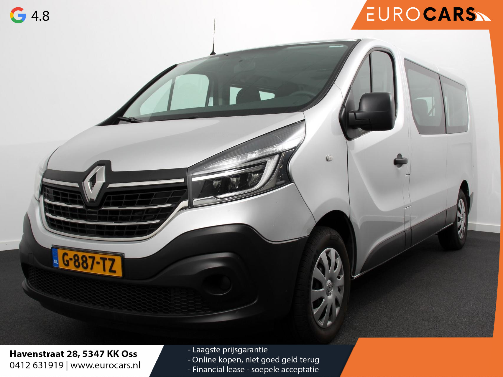 Renault Trafic Passenger 1.6 dCi Grand Life Energy 9 Persoons | | Airco | Bluetooth | Led | Parkeer sensoren