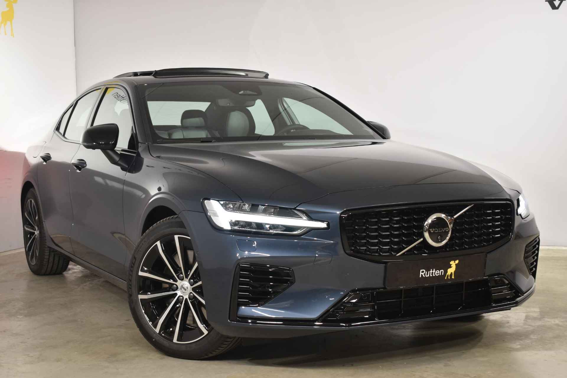 Volvo S60 T6 350PK Long Range Recharge AWD Ultimate / BLIS / Adaptieve Cruise Control / 360 Camera / Verkeersbordherkenning / Apple Carplay / - 3/45