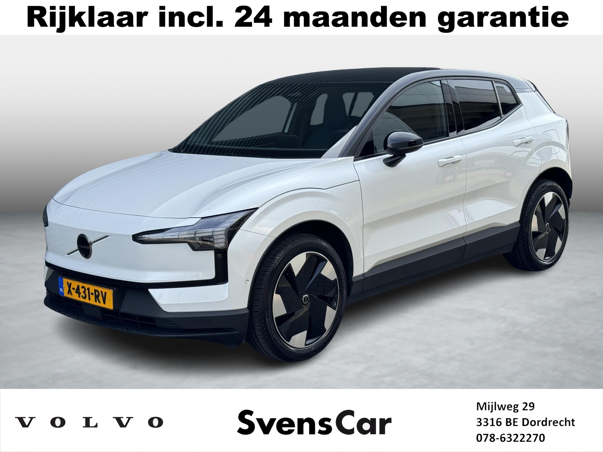 Volvo EX30 Single Motor Extended Range Ultra 69 kWh | Panoramadak | Harman/Kardon | Stoelverwarming |