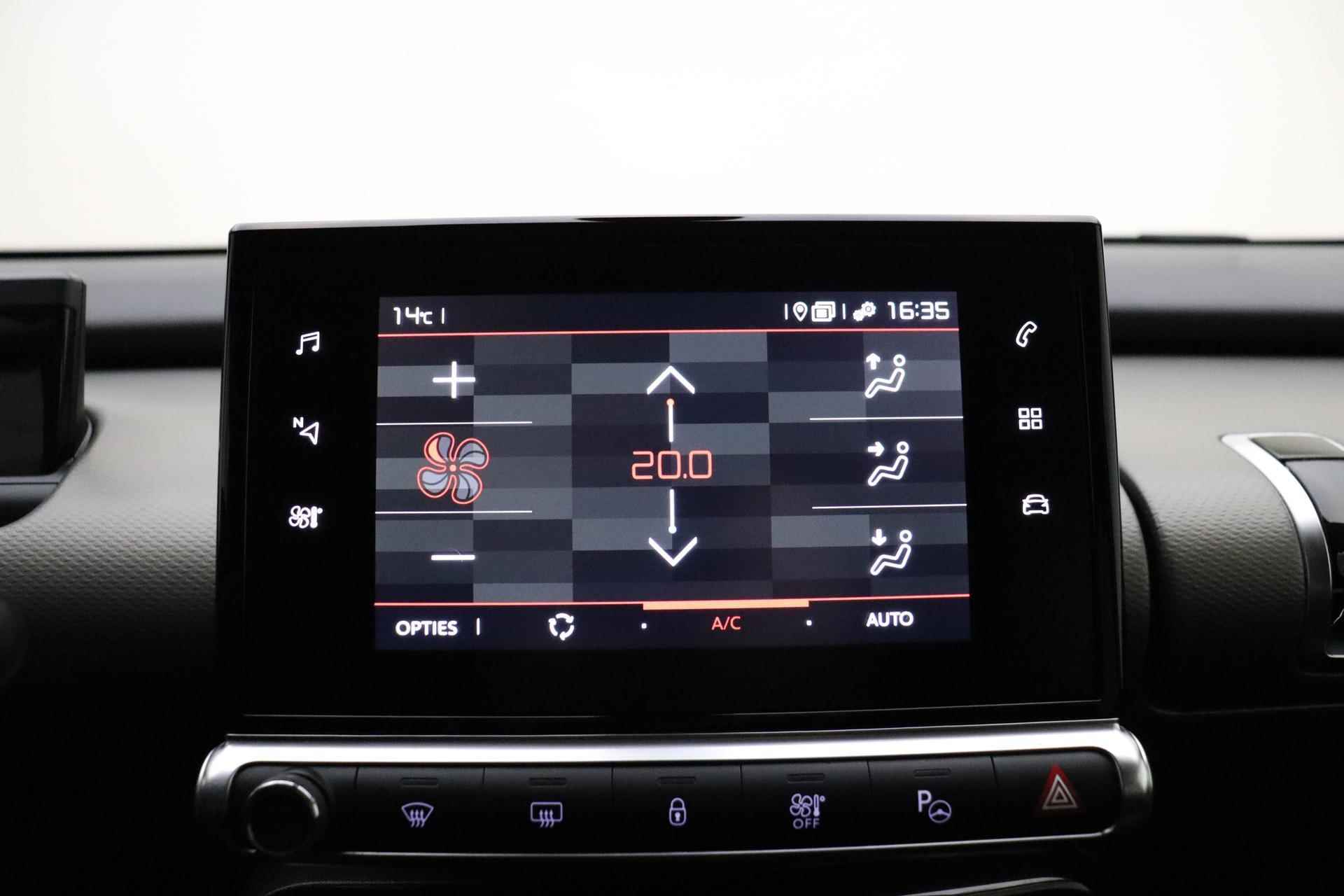 Citroen C4 Cactus 1.2 PureTech Feel | Navigatie | Apple Carplay/Android Auto | Parkeersensoren | DAB+ | Cruise Control - 22/33