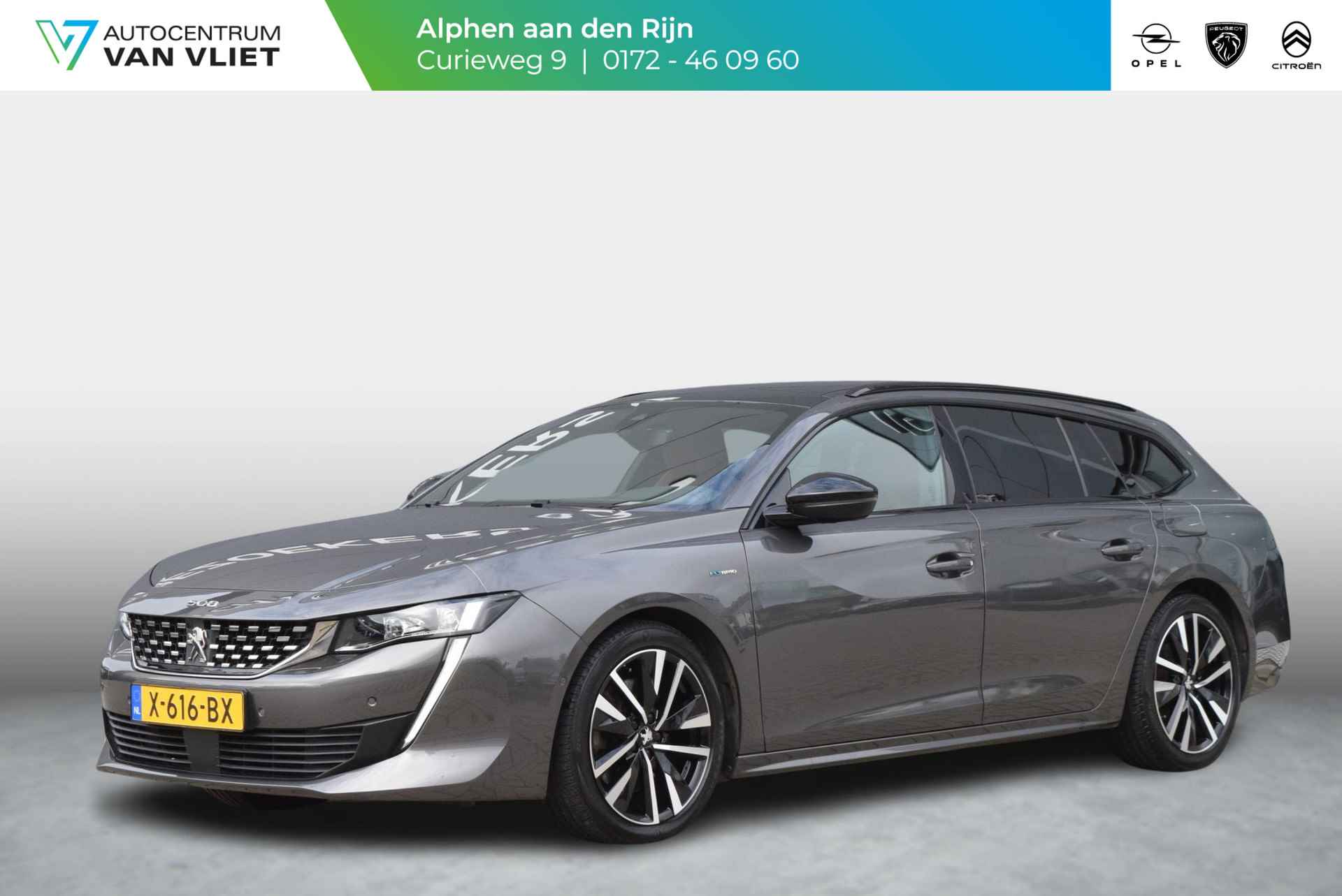 Peugeot 508 SW 1.6 HYbrid 225pk GT Line NIGHT VISION - LEDER - MASSAGE - TREKHAAK!