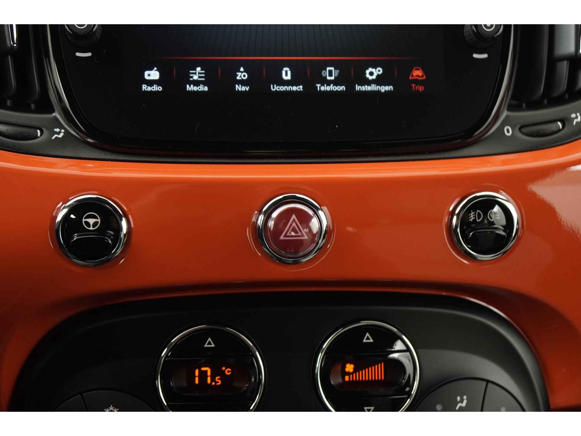 Fiat 500C 1.0 Hybrid Dolcevita | Apple/Android Carplay | Navigatie | Zondag Open! - 12/39