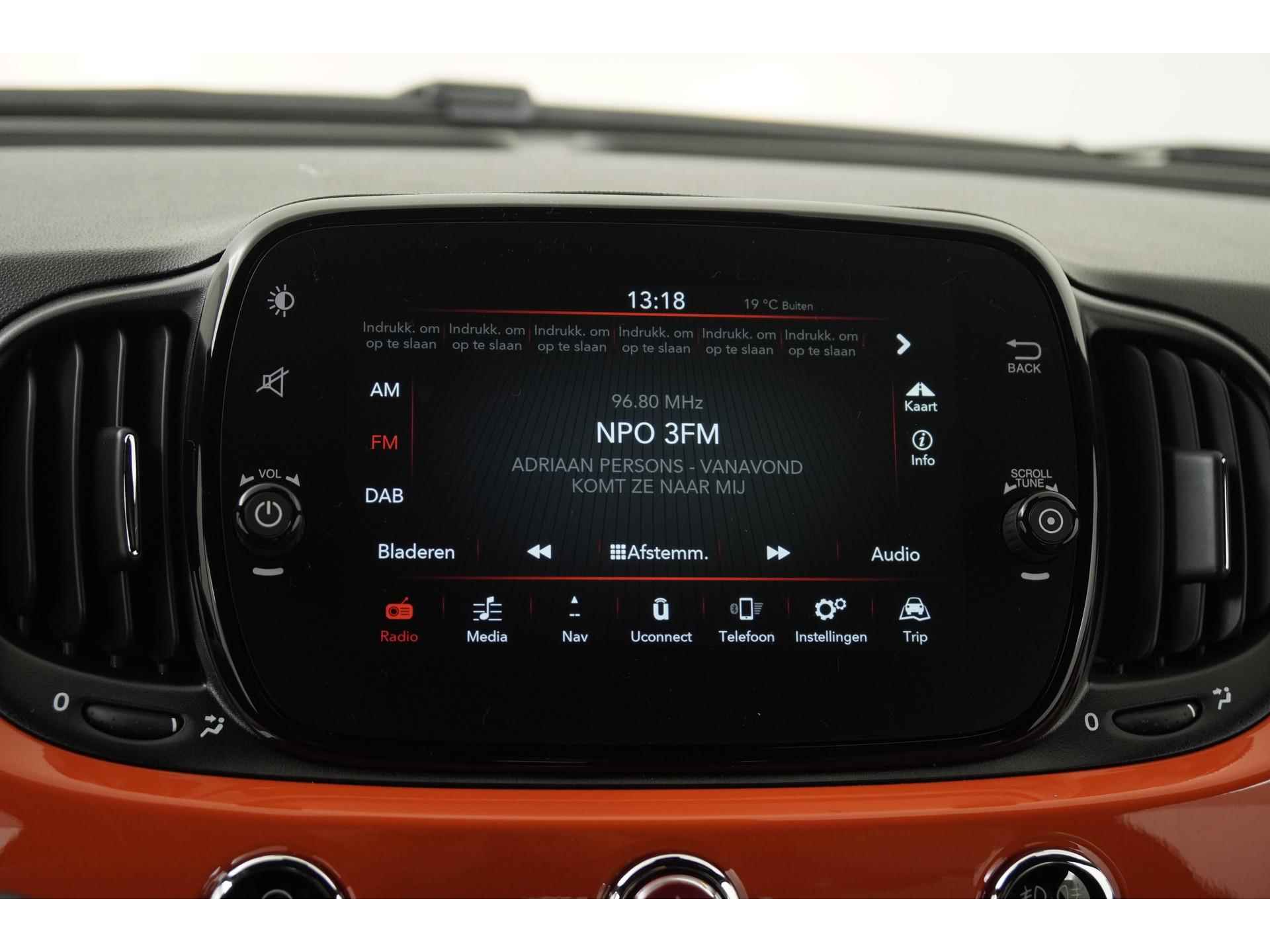 Fiat 500C 1.0 Hybrid Dolcevita | Apple/Android Carplay | Navigatie | Zondag Open! - 14/39