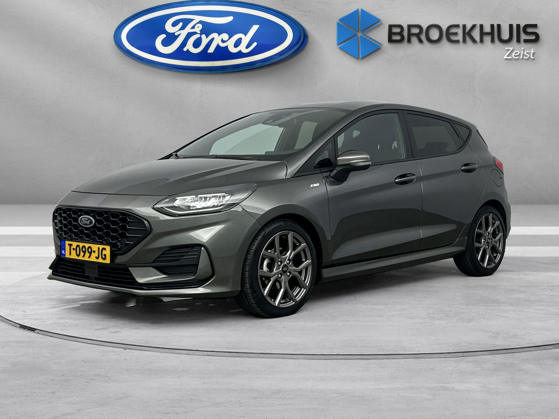 Ford Fiesta 1.0 125 pk Hybrid ST-Line | 17" lichtmetalen velgen | Privacy pack | Winter pack | Cruise control