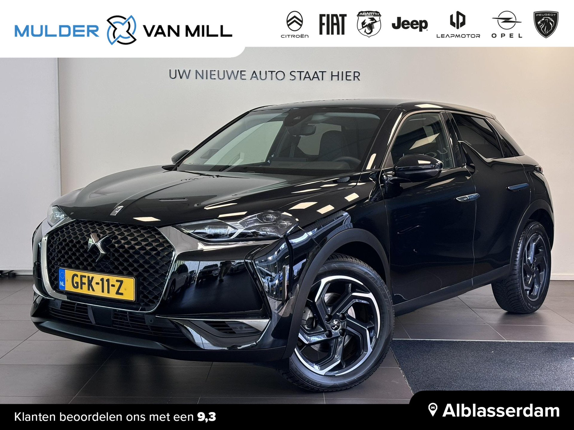 DS DS 3 Crossback SUV Grand Chic Rivoli 1.2 PureTech 155pk EAT8 AUTOMAAT | DS MATRIX LED | FOCAL HIFI | SMART KEYLESS ENTRY | NAVI | CAMERA | DODEHOEKBEW. | NAPPA LEDER