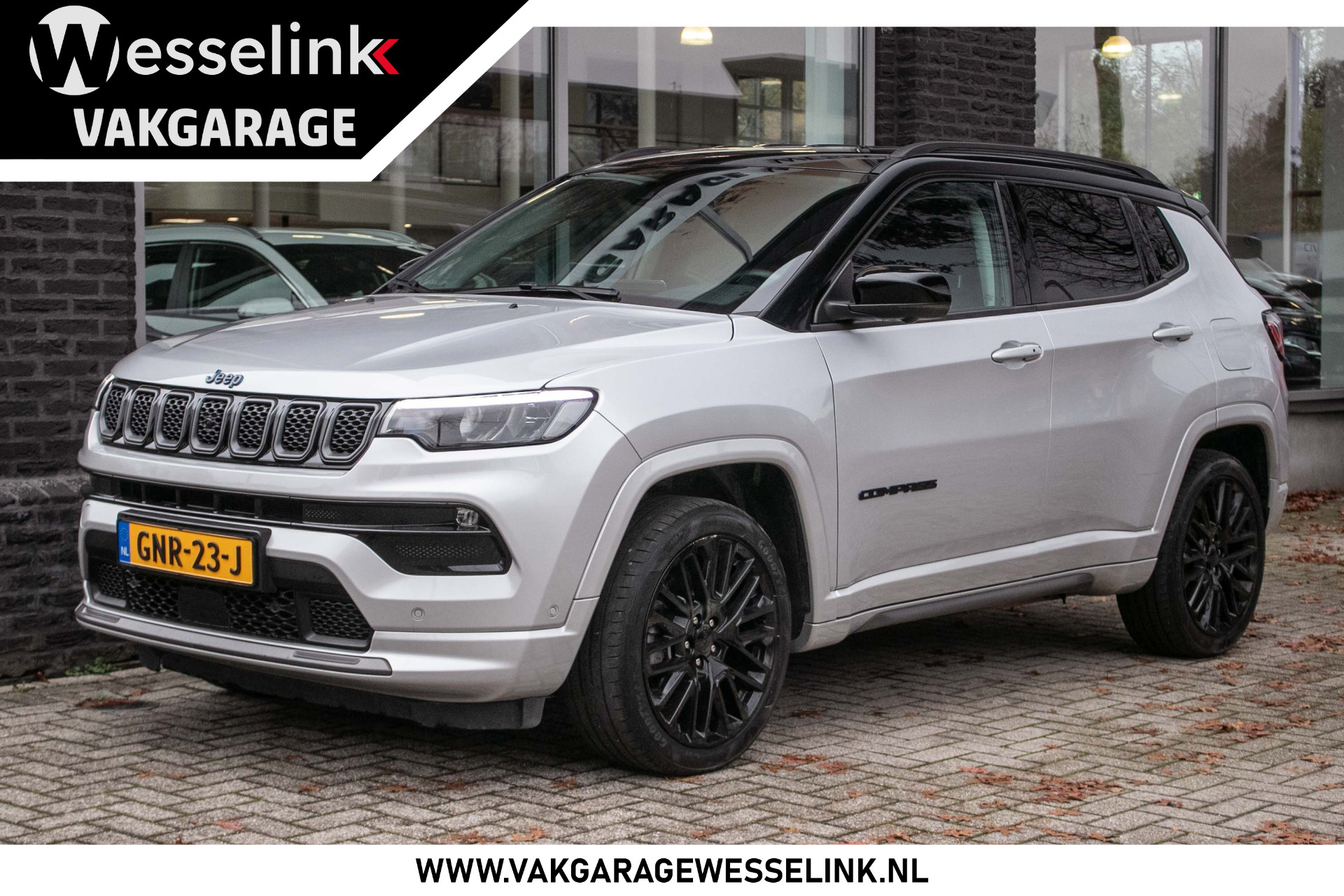 Jeep Compass 4xe 240 Plug-in Hybrid Electric S - All-in rijklrprs | Nieuwe type | 360° camera | Leer