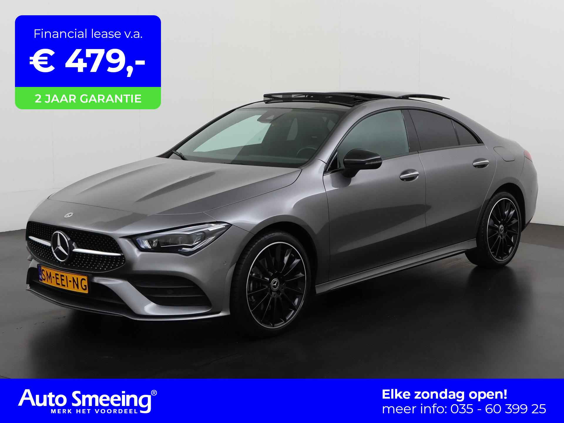 Mercedes-Benz CLA-klasse 250e Premium Plus AMG Night | Panoramadak | Camera | Mem Stoel | Carplay | Zondag Open!