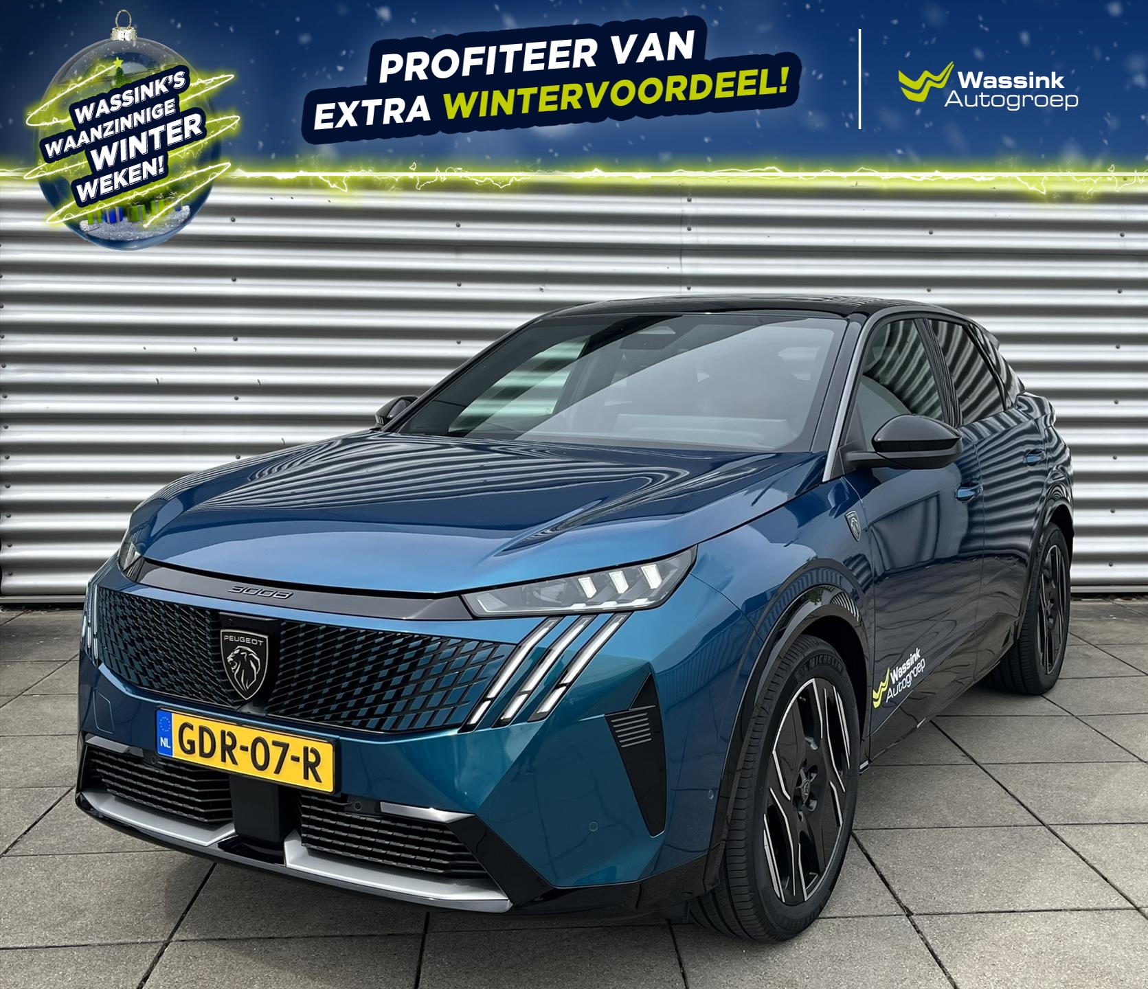 Peugeot 3008 EV 73 kWh 210pk GT | Navigatie | Adaptive Cruise Control | Climate Control