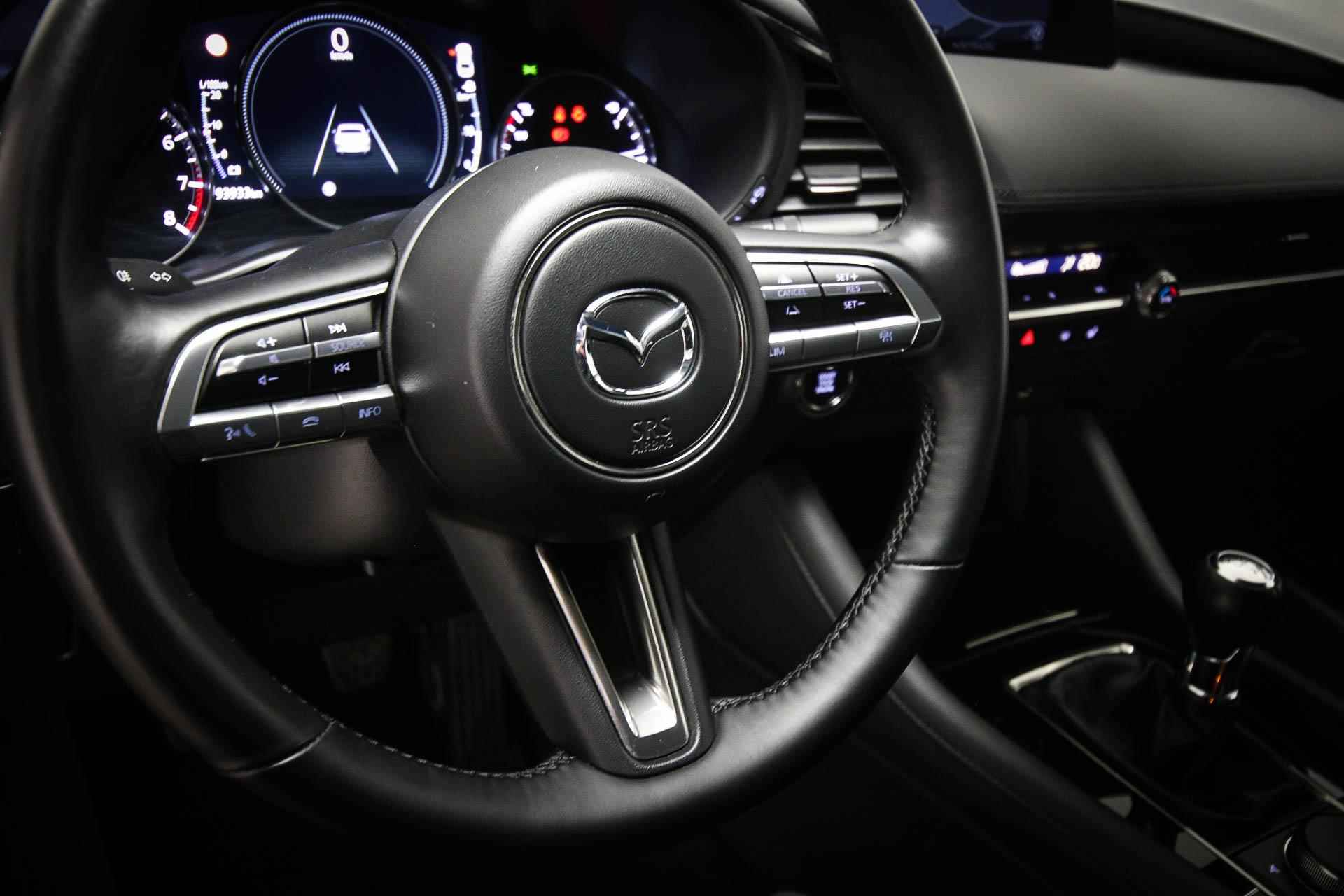 Mazda 3 2.0 e-SkyActiv-X M Hybrid 180 Luxury | HEAD-UP |  LEDER | ACC | NAVIGATIE | DAB | APPLE | CAMERA | TREHAAK AFN. - 27/52