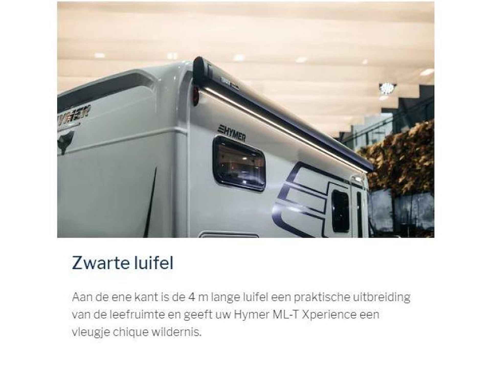 Hymer ML-T 580  XPERIENCE-ACTIEMODEL 2025 - 15/25