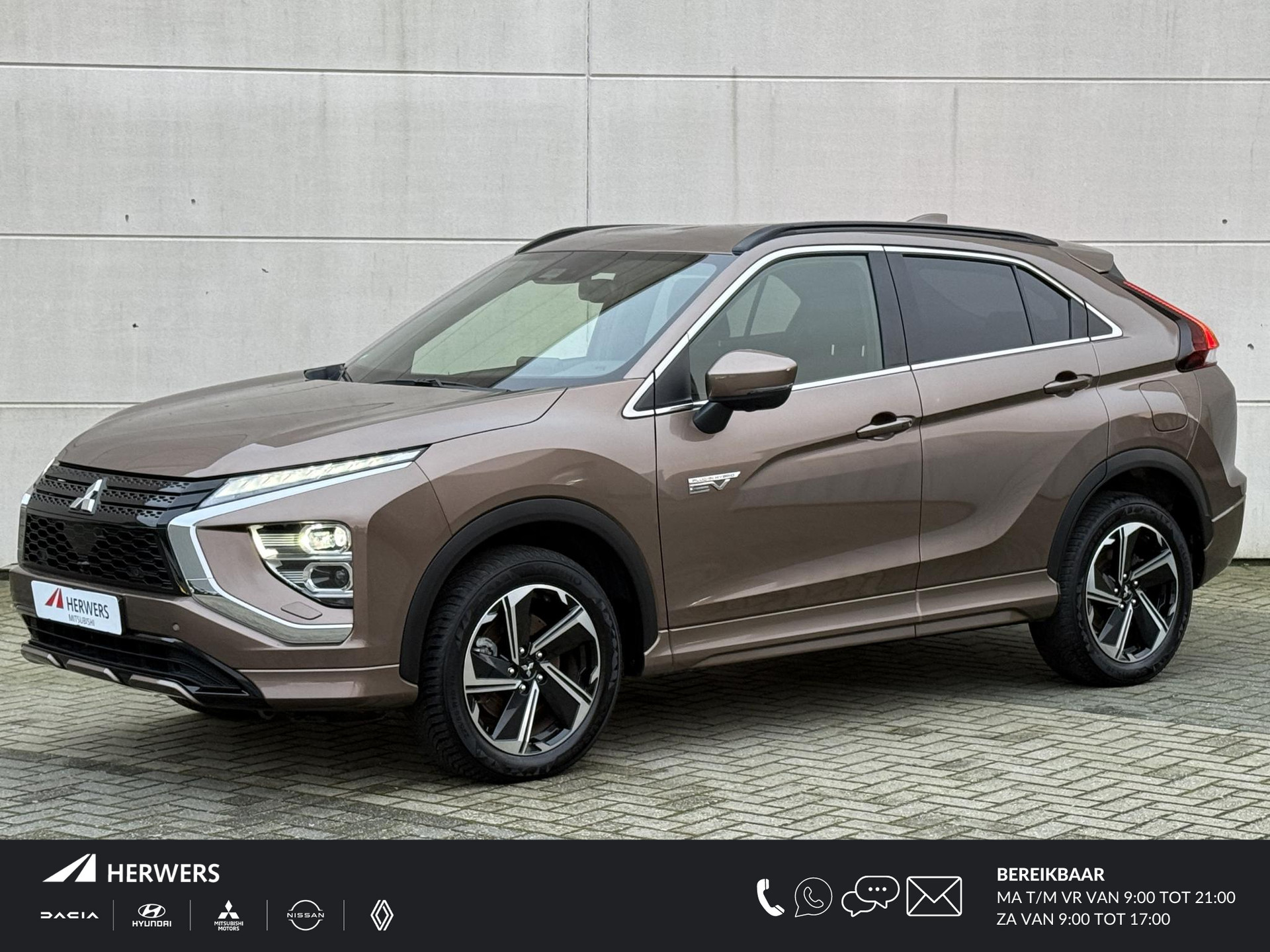 Mitsubishi Eclipse Cross 2.4 PHEV Business Executive / 1500kg Trekgewicht / 360 Camera / Dodehoekdetectie / Apple CarPlay/Android Auto / Stoel/stuurverwarming / Adaptive Cruise Control /