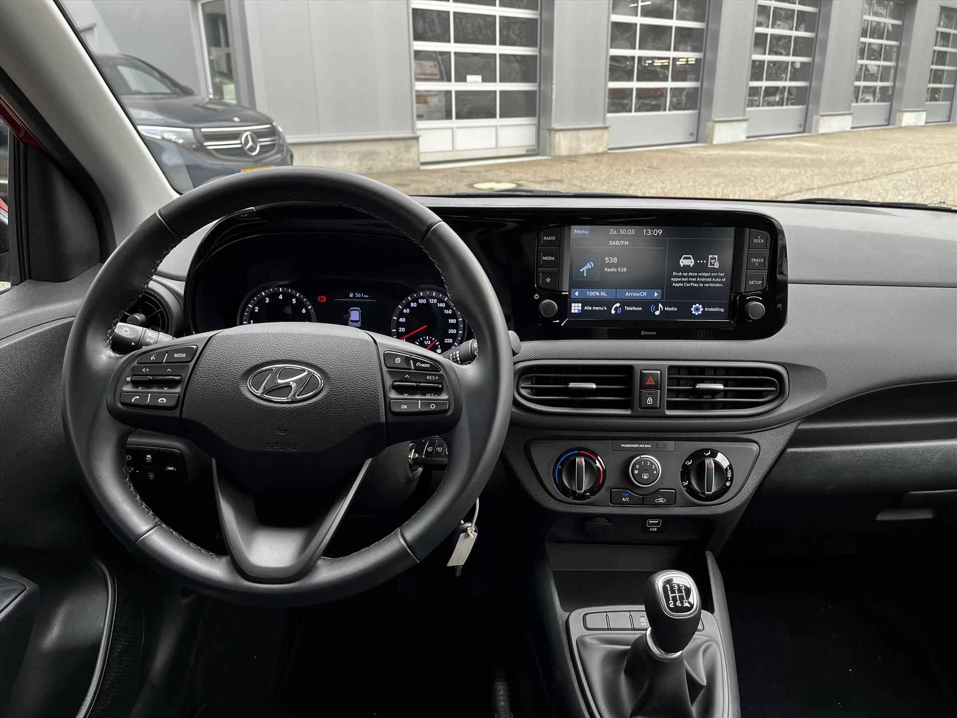 HYUNDAI I10 1.0i 67pk Comfort | Apple carplay / Android auto | Lichtsensor - 14/25