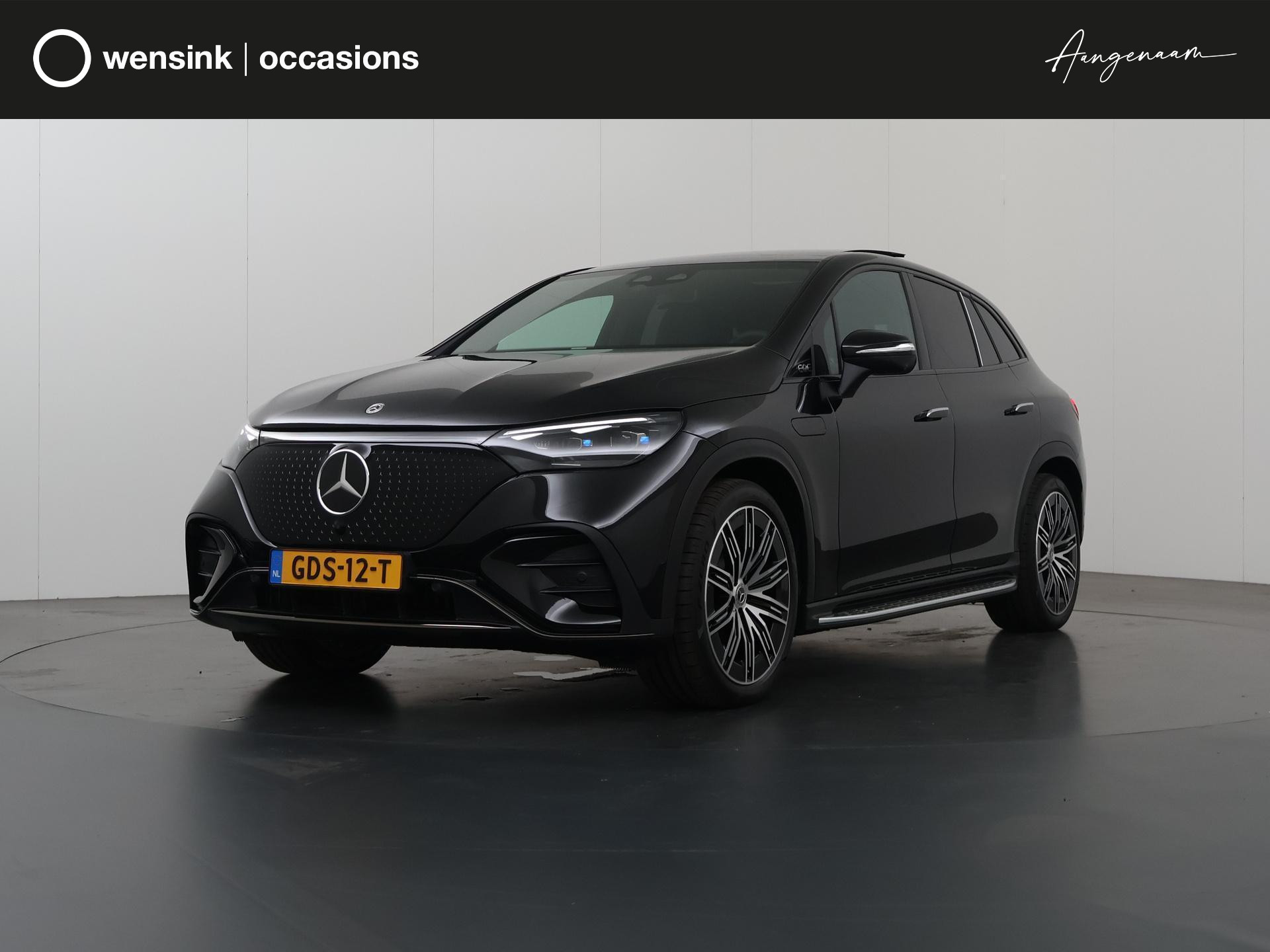 Mercedes-Benz EQE SUV 350 4Matic AMG Line 91 kWh | Memory stoelen | Trekhaak | Burmester | Apple Carplay / Android Auto | Luchtvering | 360 Camera | Sfeerverlichting |