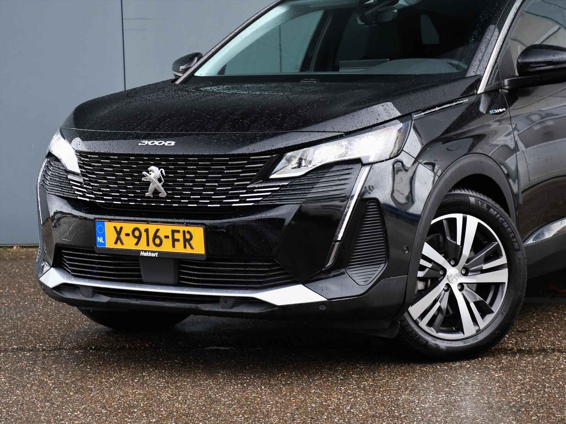 Peugeot 3008 Allure Pack 1.6 Turbo PHEV 300pk Automaat PDC + CAM. | 18''LM | DAB | NAVI | APPLE-CARPLAY | CRUISE.C | STANDKACHEL - 2/32