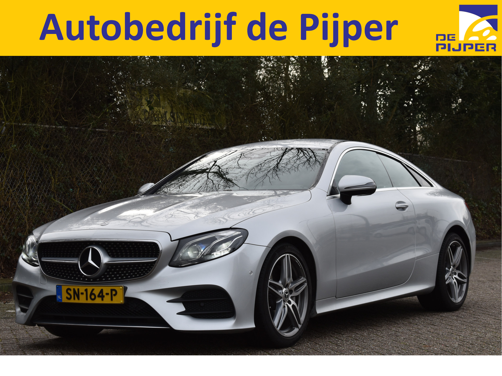 Mercedes-Benz E-Klasse Coupé 200 Edition 1 AMG | Zeer netjes | Burmester | Carplay | Camera | Sfeerverl | Full LED bij viaBOVAG.nl