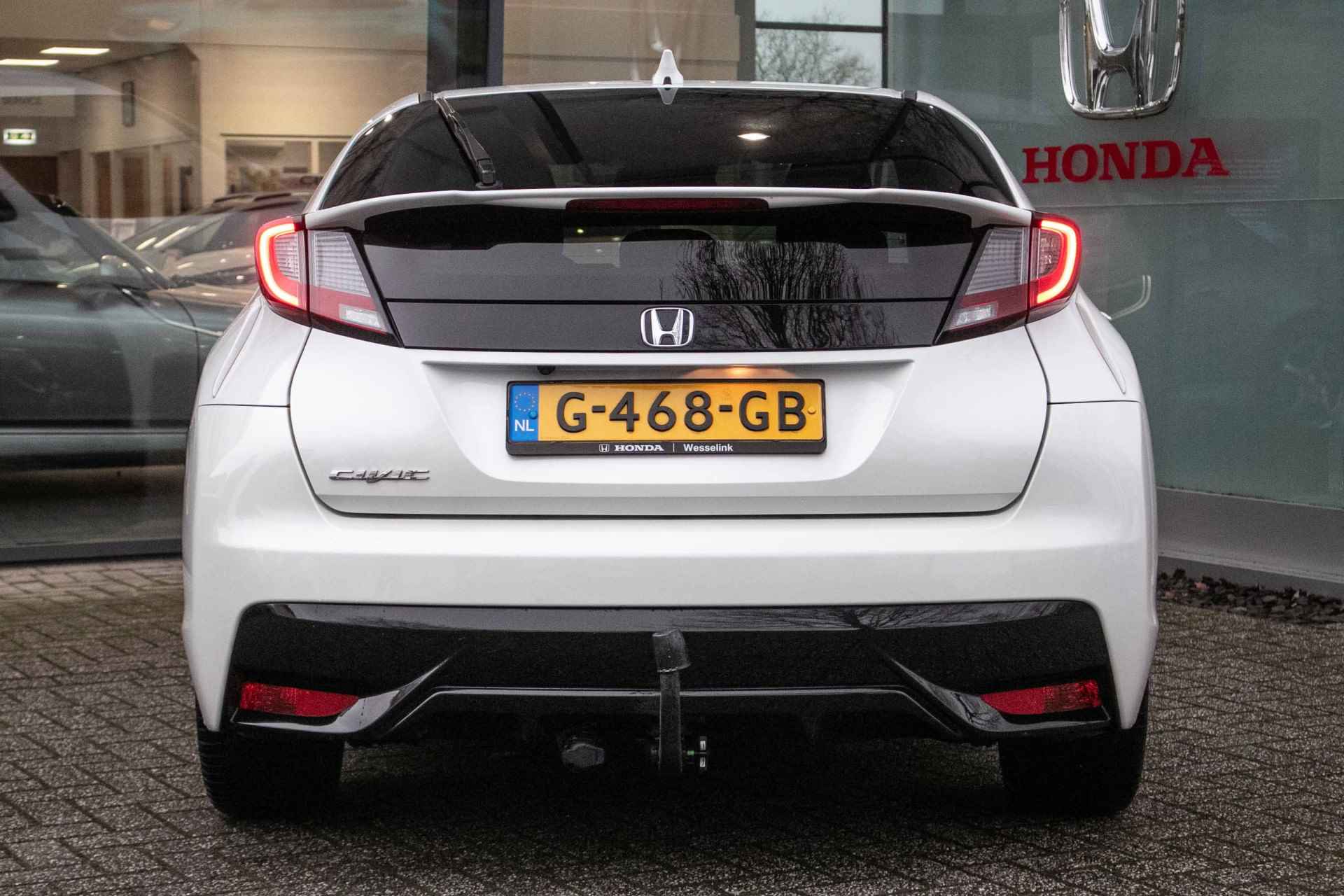 Honda Civic 1.8i Sport -All in rijklaarprijs | Trekhaak | Adas | Dealer ond. | Navi/camera - 11/41