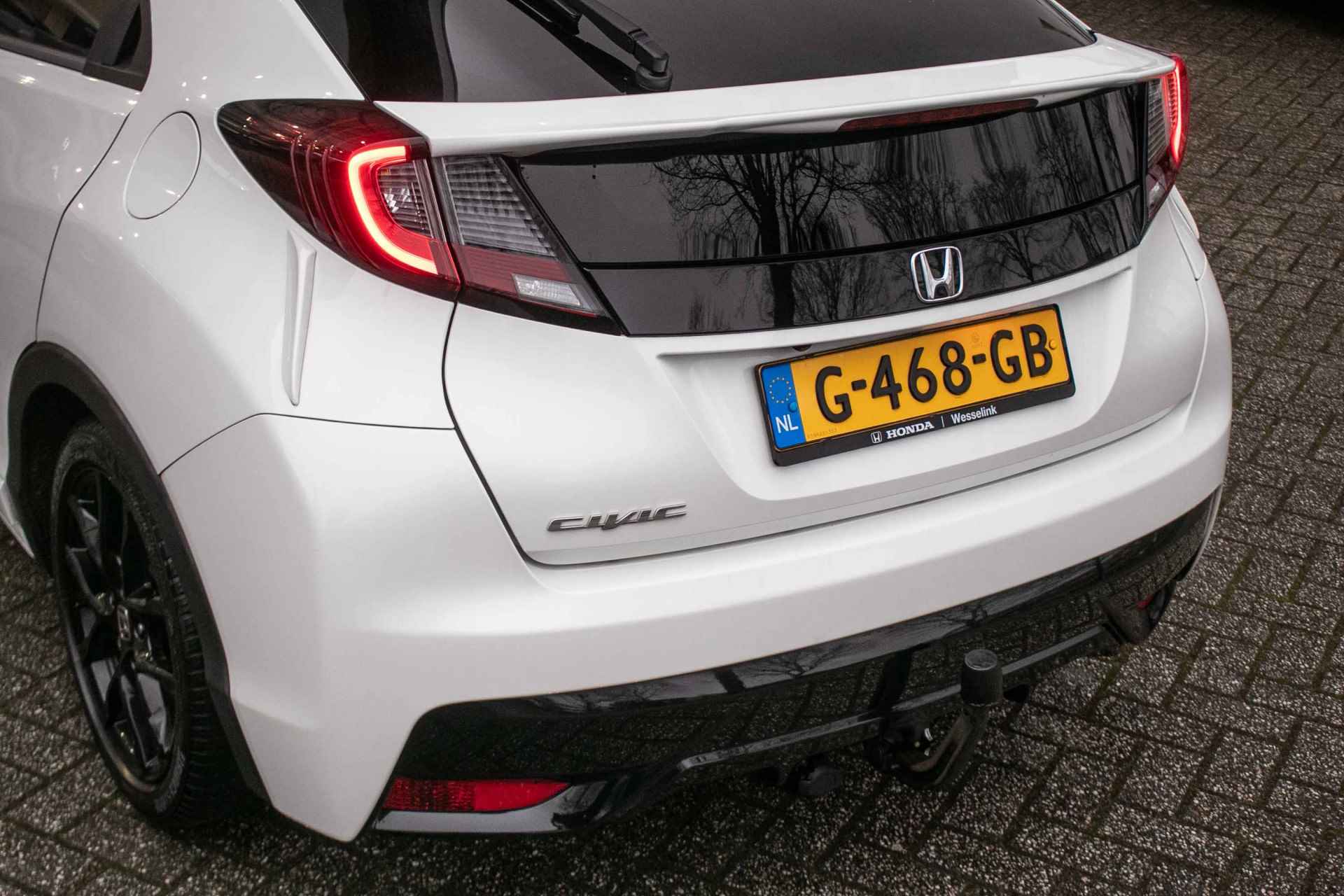 Honda Civic 1.8i Sport -All in rijklaarprijs | Trekhaak | Adas | Dealer ond. | Navi/camera - 27/41