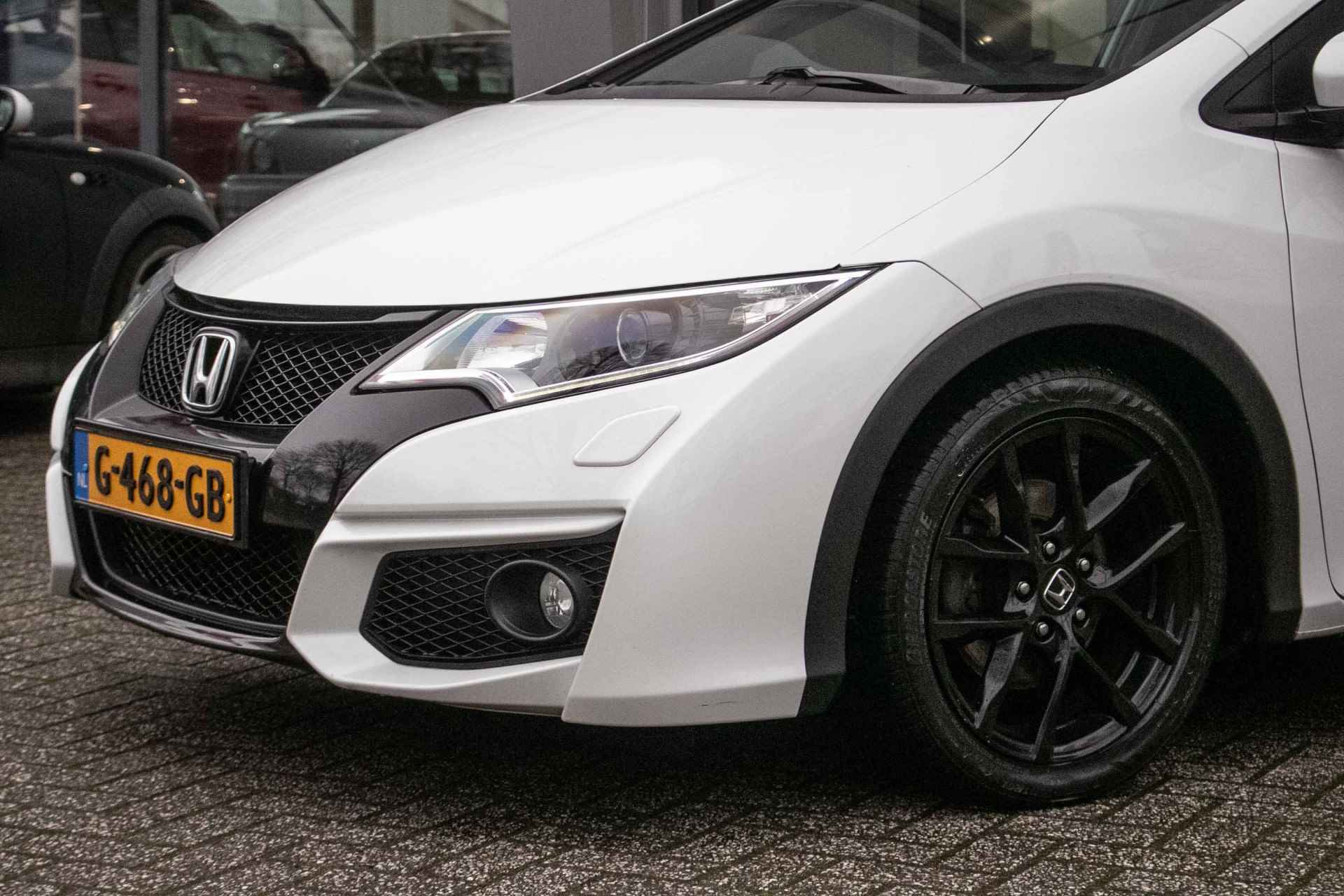 Honda Civic 1.8i Sport -All in rijklaarprijs | Trekhaak | Adas | Dealer ond. | Navi/camera - 28/41