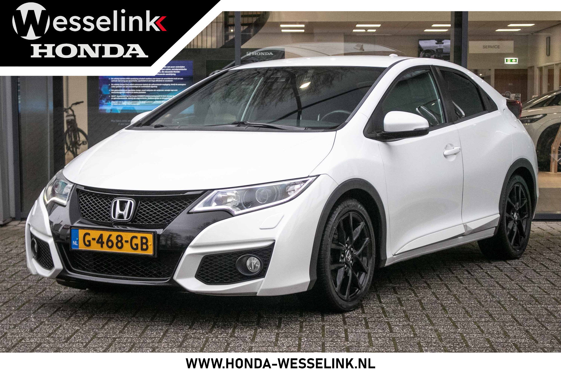 Honda Civic 1.8i Sport -All in rijklaarprijs | Trekhaak | Adas | Dealer ond. | Navi/camera