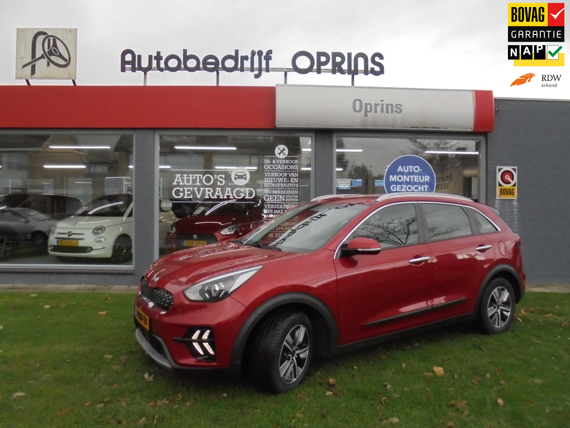 Kia Niro 1.6 GDi Hybrid DynamicLine NL-Auto, Dealer onderhouden