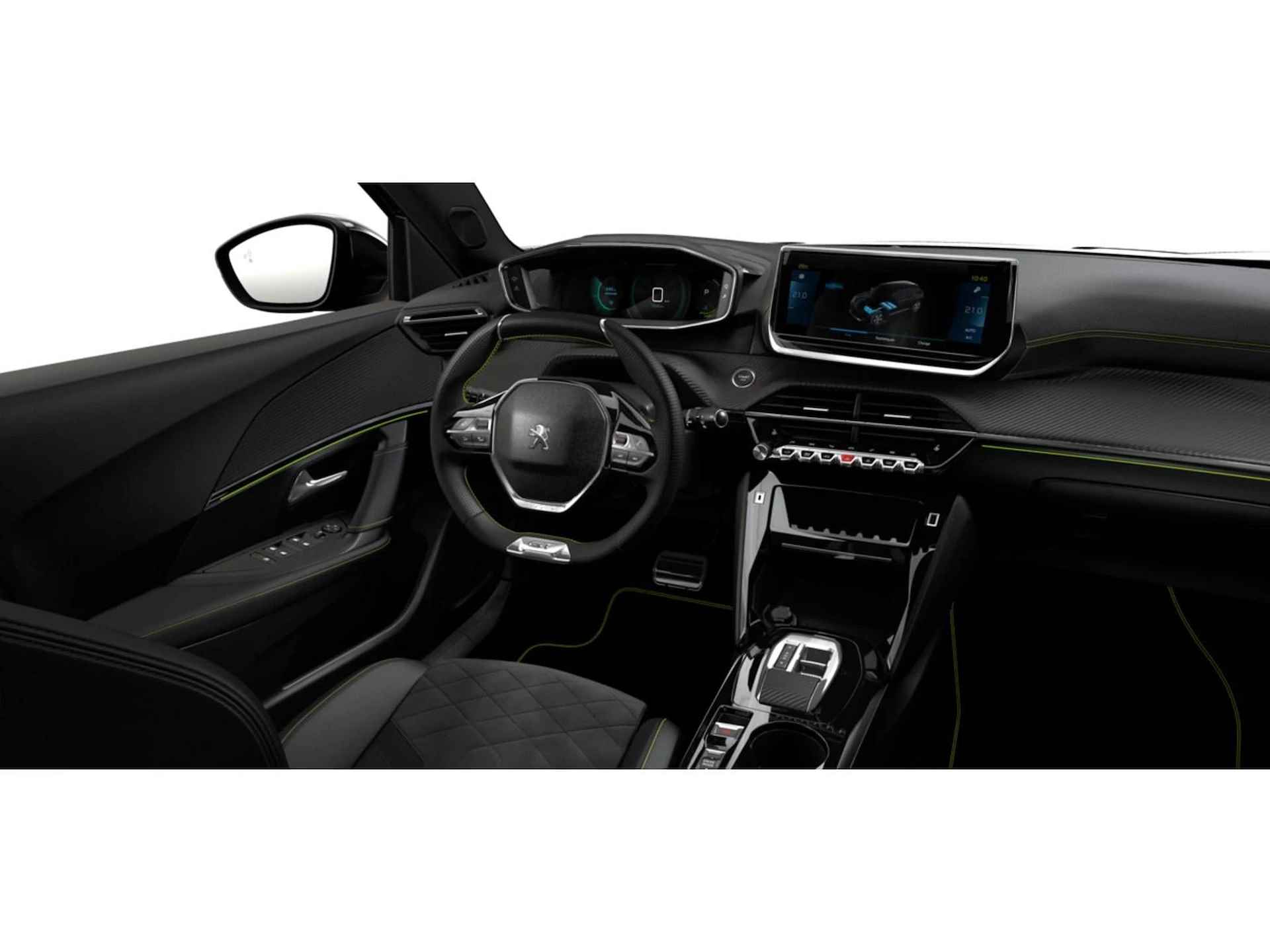 Peugeot e-2008 GT 50 kWh 136PK | Navigatie | Adaptieve Cruise | 18'' Lichtmetalen velgen | Keyless entry | Dodehoekbewaking | 10'' Touchscreen | Stoelverwarming VOORRAAD VOORDEEL!!!! - 8/11
