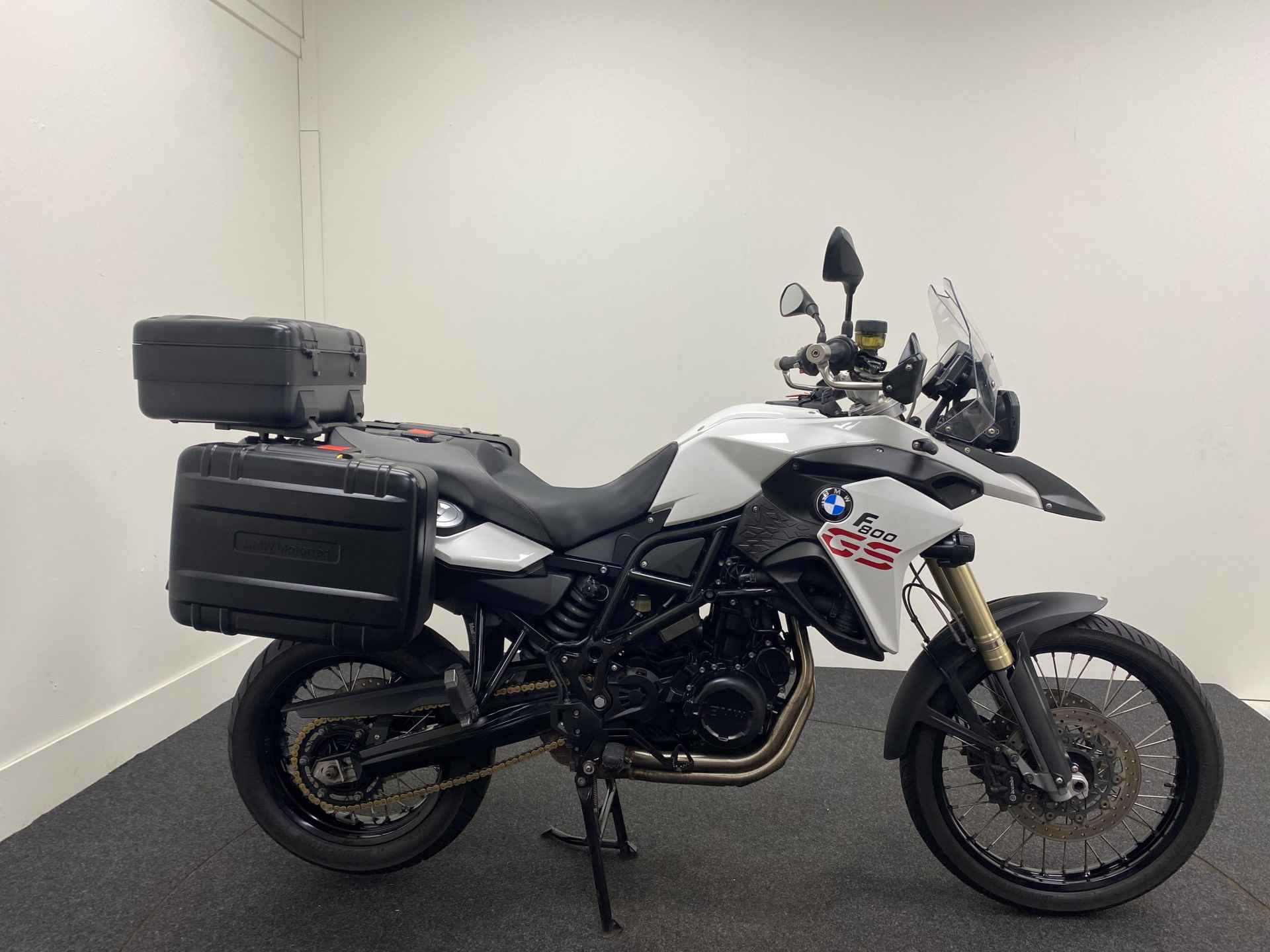 BMW F 800 GS Alpinweiss,3 koffers,1e eigenaar! - 2/16