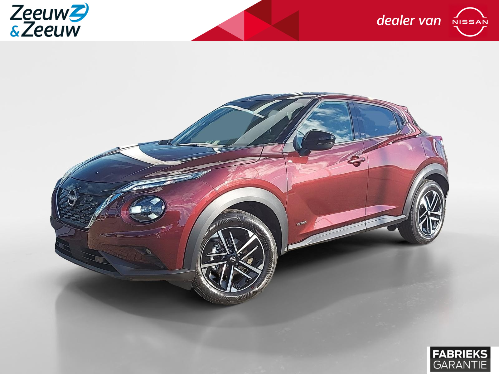 Nissan Juke 1.6 Hybrid N-Connecta | €7.000,- VOORRAADKORTING! | Achteruitrijcamera | Parkeersensoren | Cruise control | Navigatie | Apple Carplay/Android auto | E-Pedal | Automatische regen/lichtsensoren | Elektrische zijspiegels + ramen |