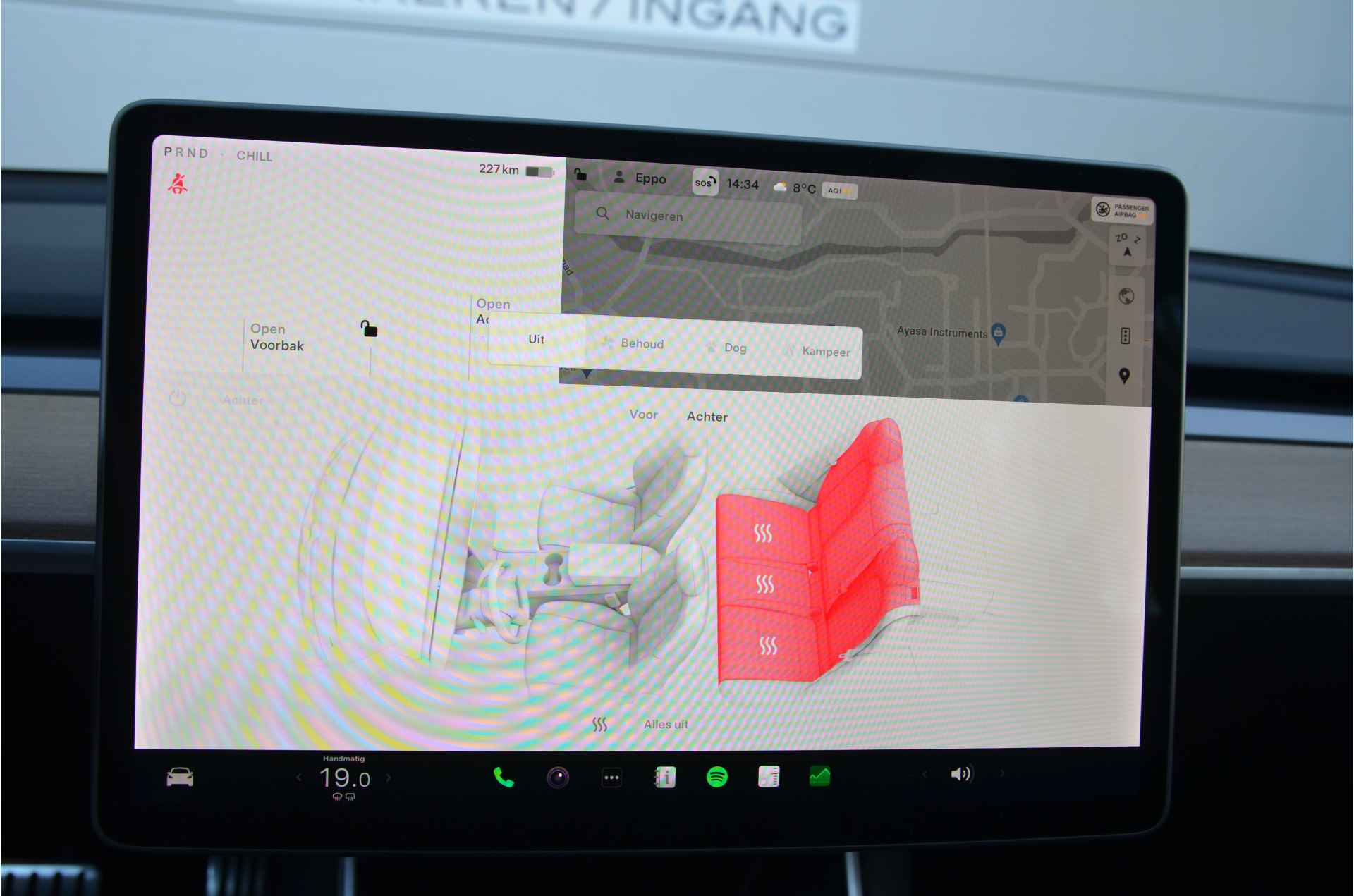 Tesla Model 3 Long Range AWD 75 kWh Trekhaak (1.000kg), 19" wielen - 17/33