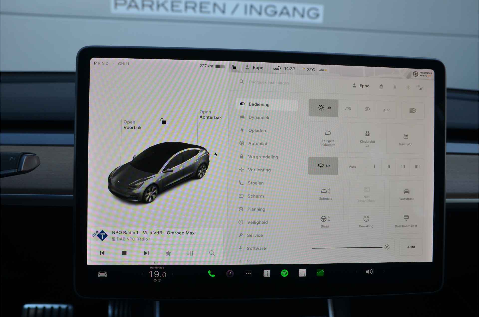 Tesla Model 3 Long Range AWD 75 kWh Trekhaak (1.000kg), 19" wielen - 20/33