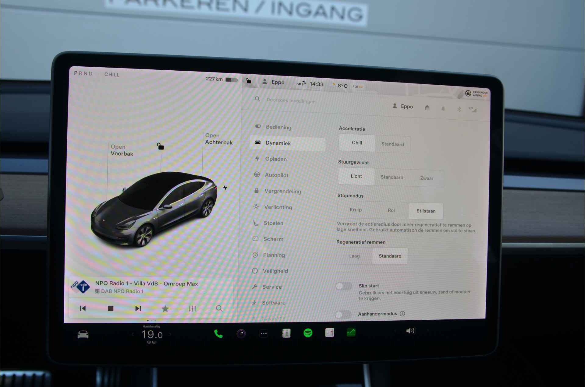 Tesla Model 3 Long Range AWD 75 kWh Trekhaak (1.000kg), 19" wielen - 21/33