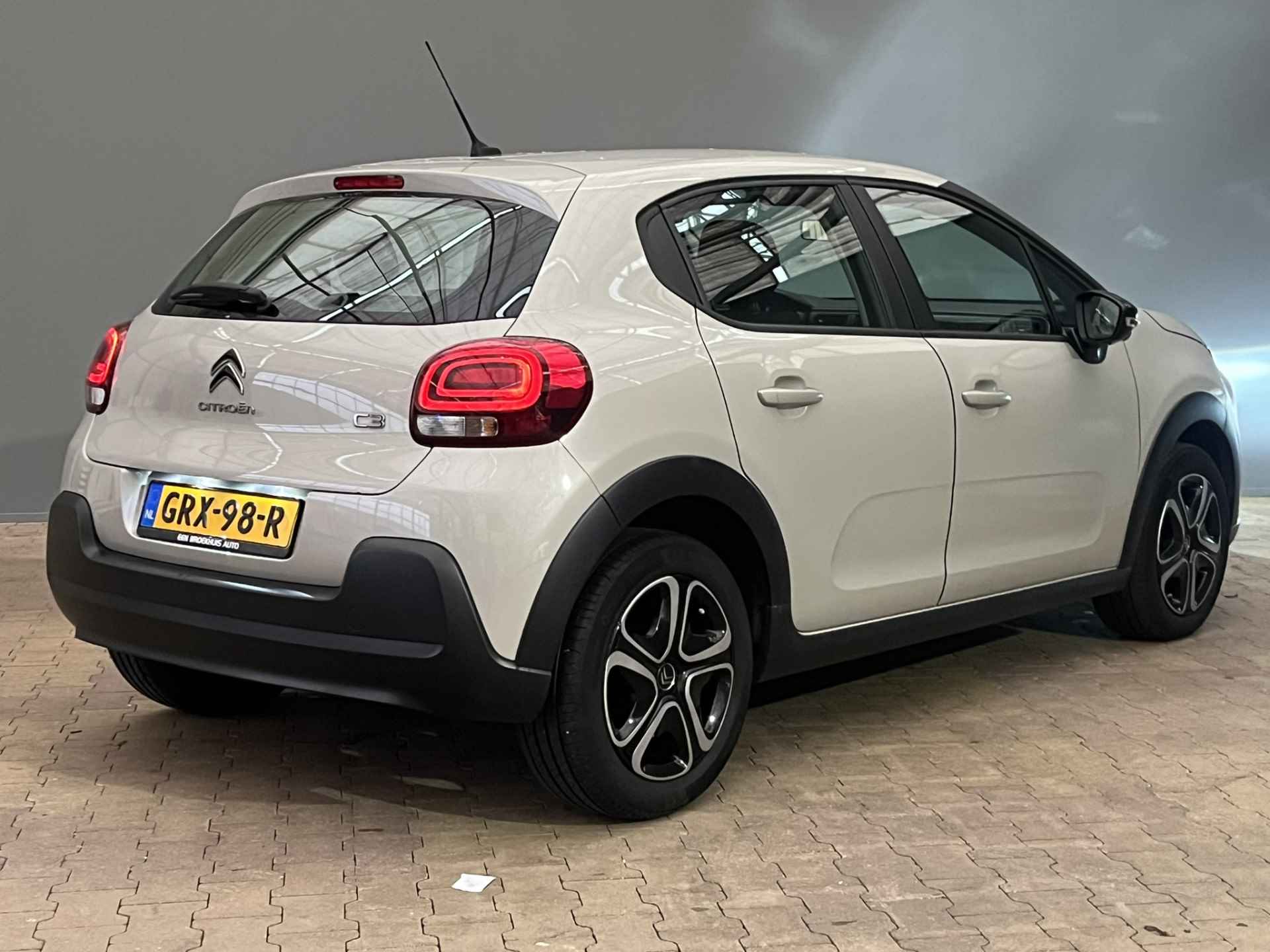 Citroën C3 1.2 82PK Feel | LED | Navigatie | Clima | Cruise | Apple/Android Carplay | Bluetooth | Elek. Ramen | Centrale vergrendeling - 3/23