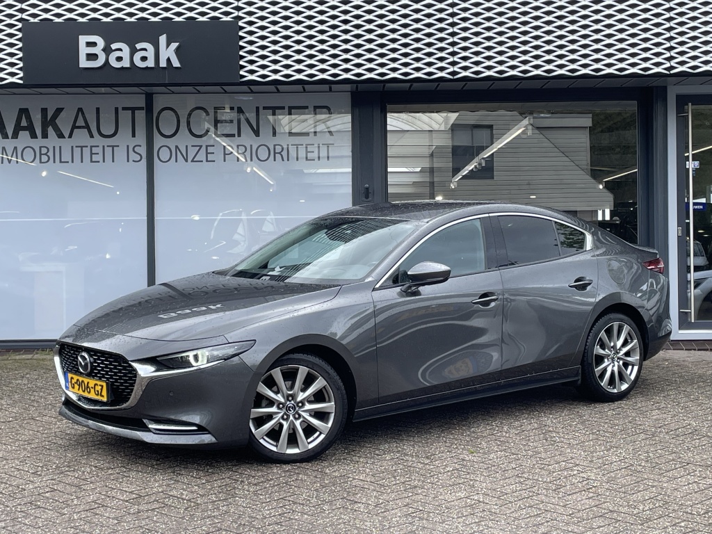 Mazda 3 2.0 SA-X Luxury i-Activ | Bose | Leer | 360 camera bij viaBOVAG.nl