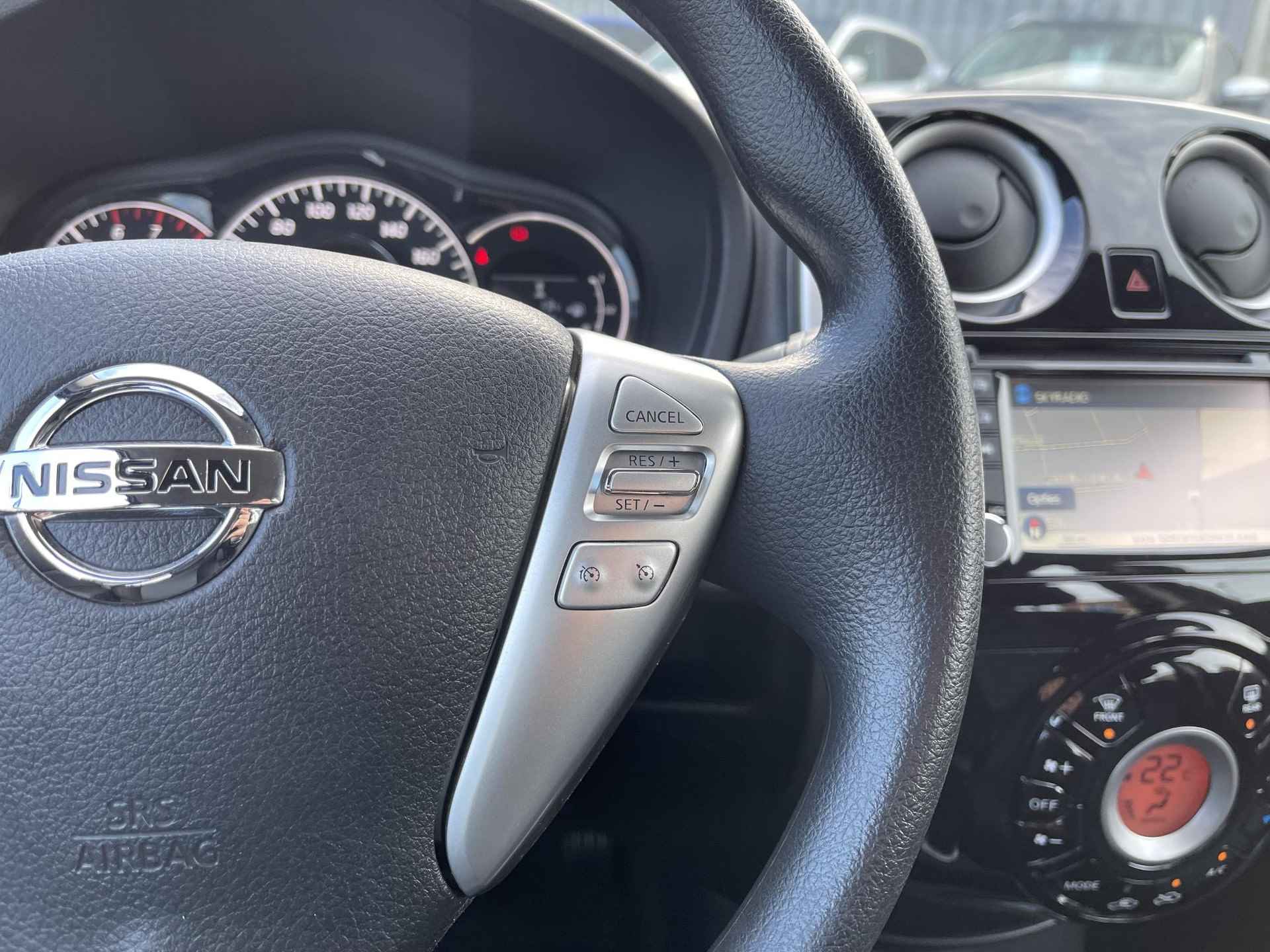 Nissan Note 1.2 Connect Edition | Navigatie | Cruise Control | Keyless Entry | Bluetooth Tel. | Climate Control | LM Velgen | Rijklaarprijs! - 15/28