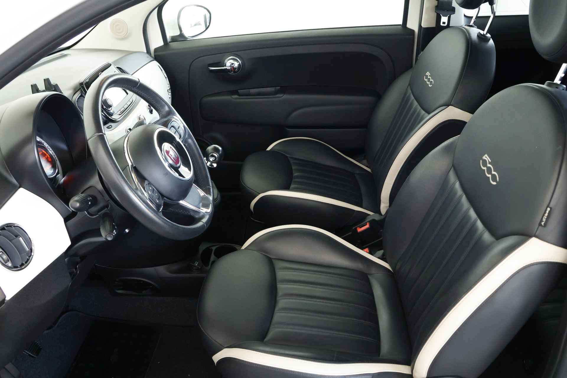 Fiat 500C 0.9 TwinAir Turbo Lounge / Opendak / Leder / Airco / Cruisecontrol - 3/21