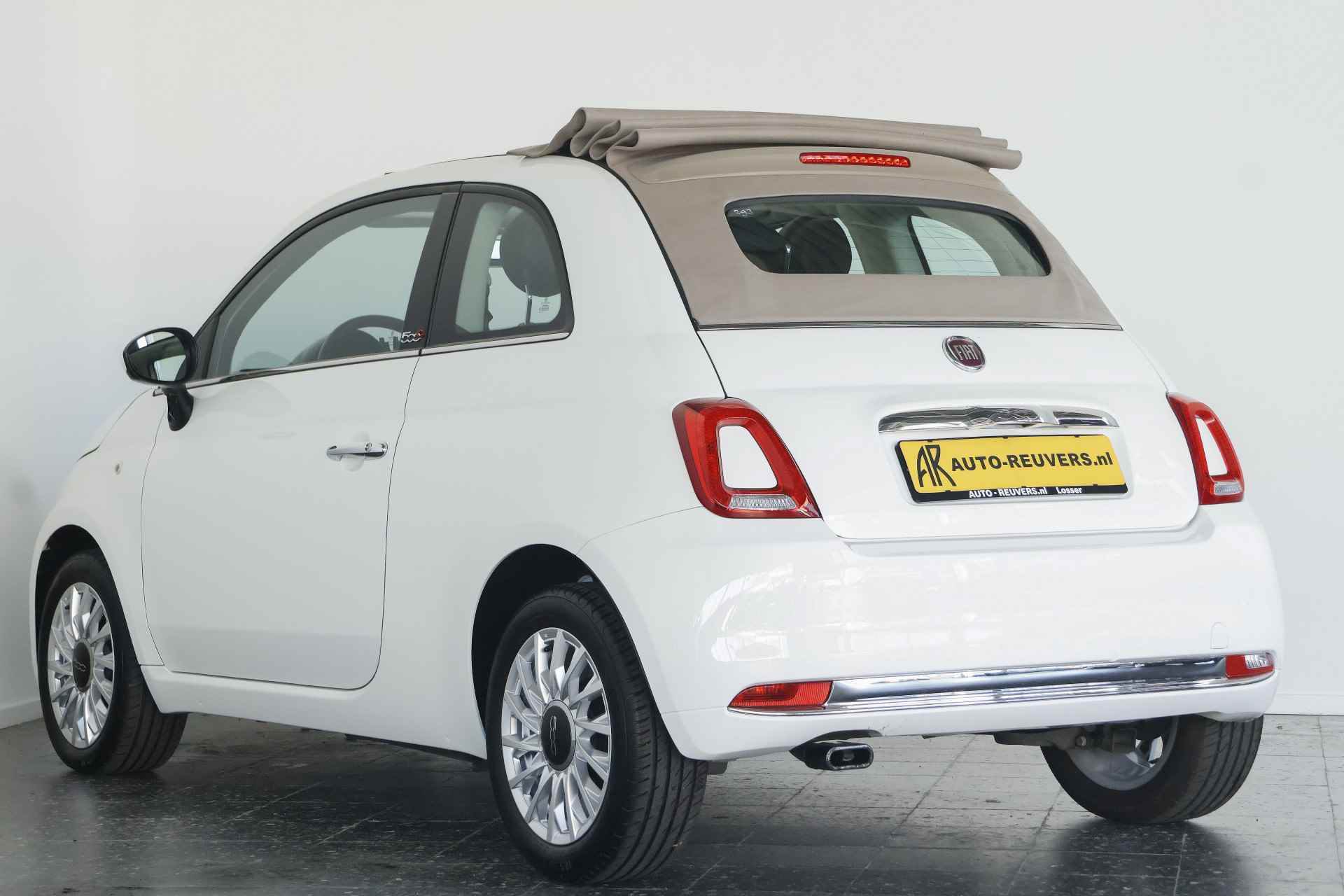 Fiat 500C 0.9 TwinAir Turbo Lounge / Opendak / Leder / Airco / Cruisecontrol - 5/21