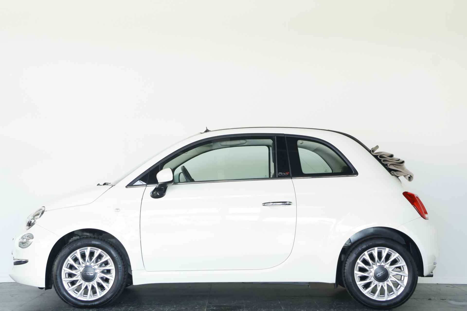 Fiat 500C 0.9 TwinAir Turbo Lounge / Opendak / Leder / Airco / Cruisecontrol - 21/21