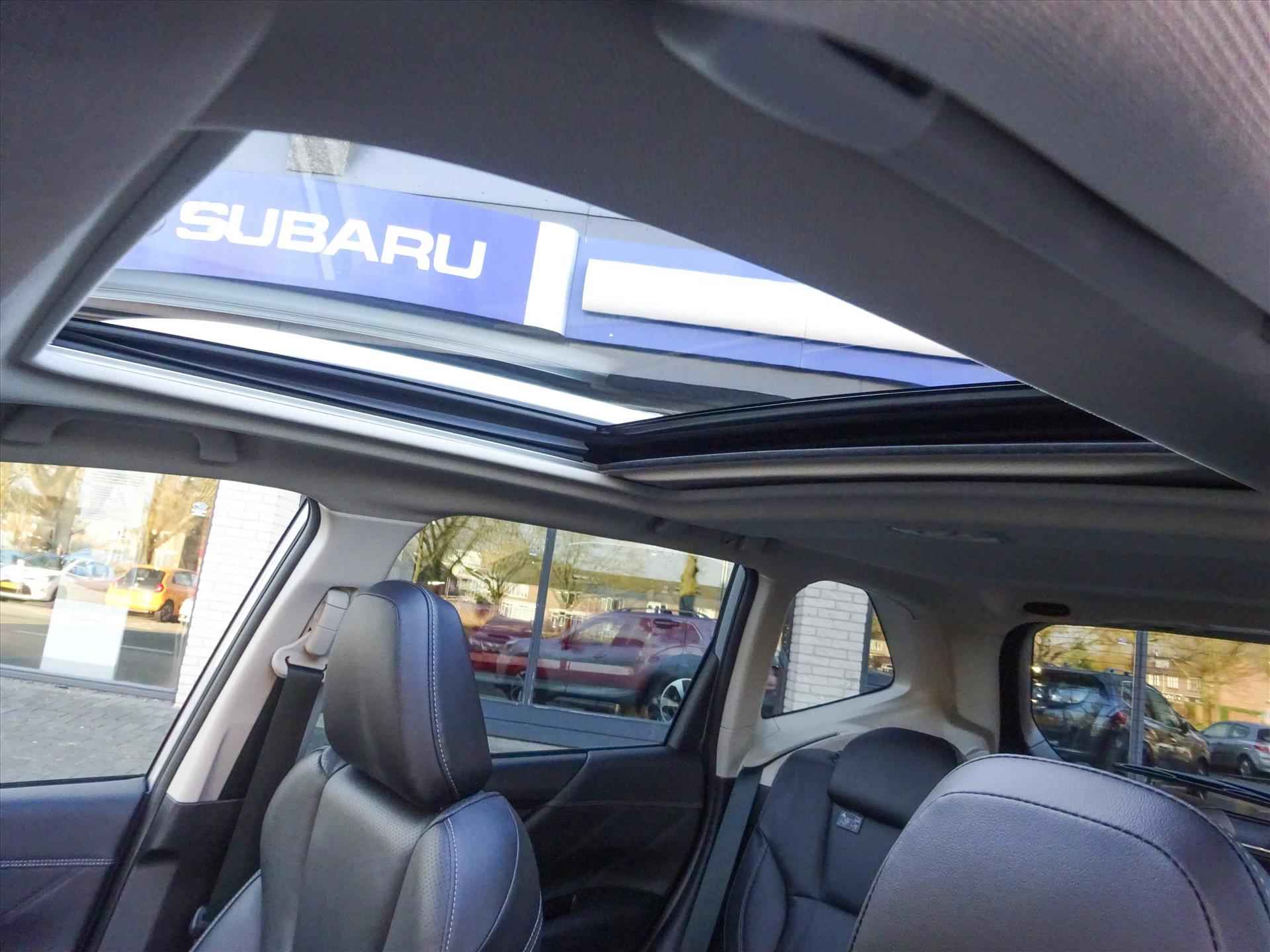 Subaru Forester 2.0i e-BOXER 150pk CVT Premium | ZWART LEDER | PANO | NAVI | SRS | 5 JAAR FABRIEKS GARANTIE. - 27/50