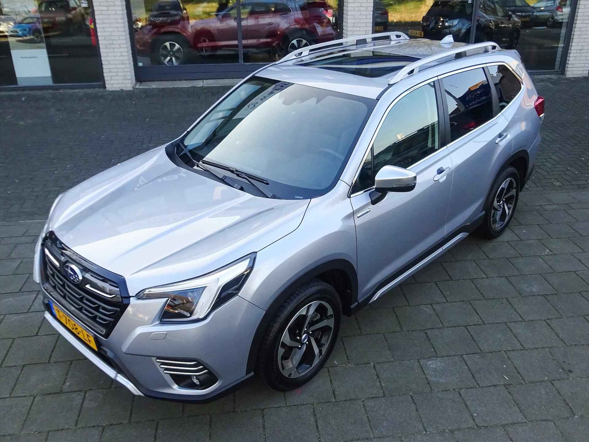 Subaru Forester 2.0i e-BOXER 150pk CVT Premium | ZWART LEDER | PANO | NAVI | SRS | 5 JAAR FABRIEKS GARANTIE. - 49/51