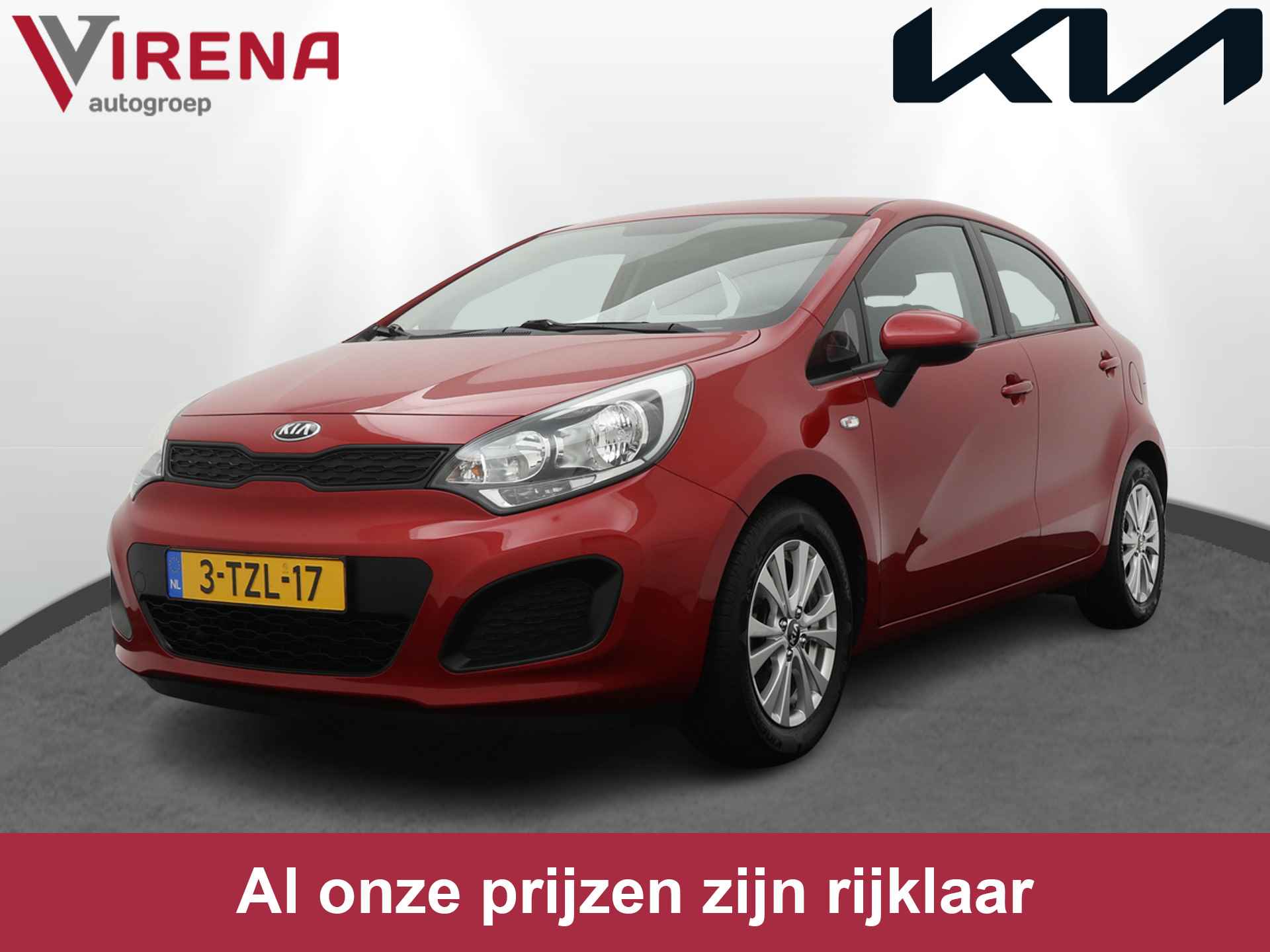 Kia Rio 1.2 CVVT ComfortLine - Airco - Lichtmetalen velgen - Elektrische ramen - 12 maanden Bovag garantie - 1/49