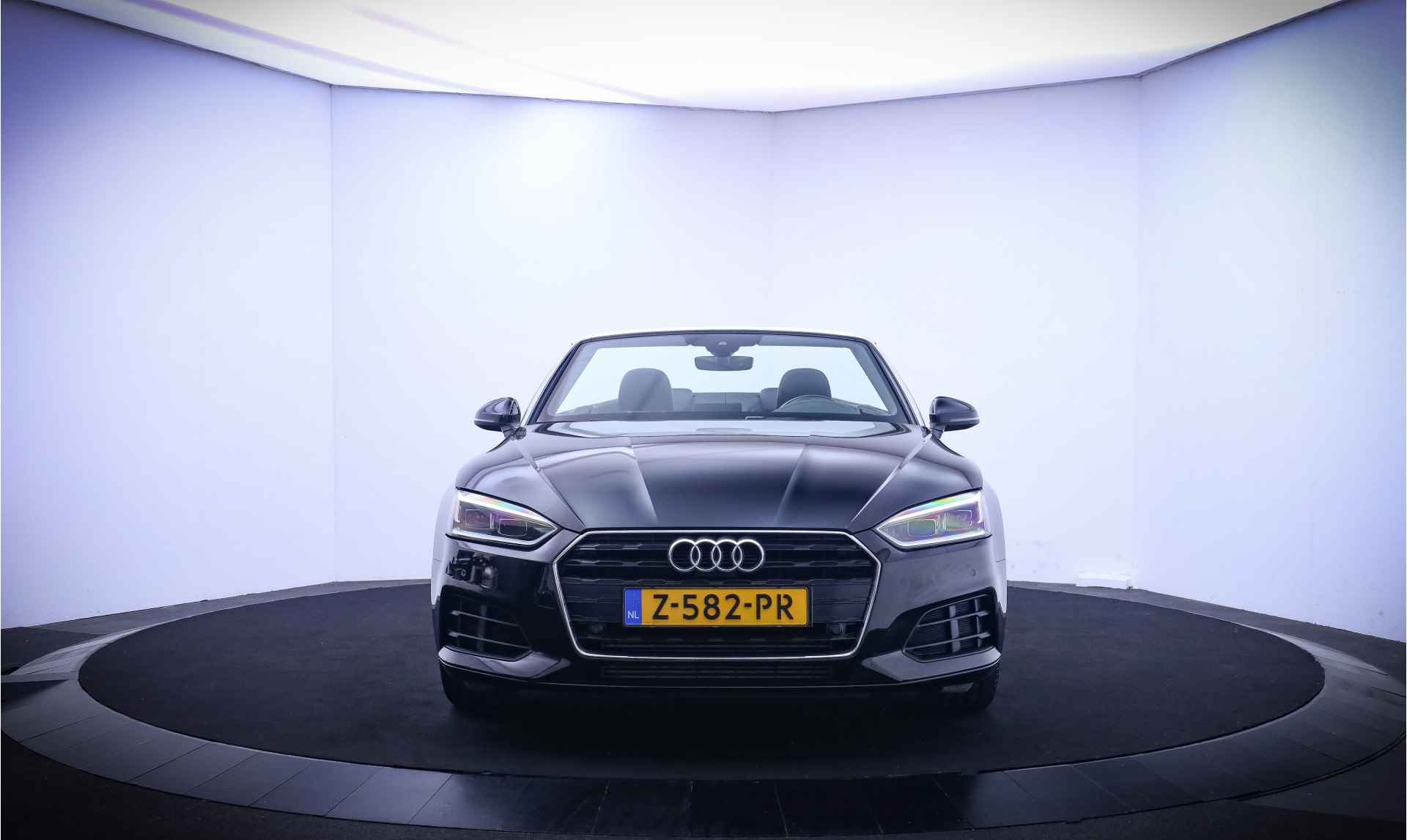 Audi A5 Cabriolet 2.0TFSI S-Tr. FULL LED/NAVI/CLIMA/CRUISE/DAB+/LEDER/STOELVERW./PDC V+A/LMV - 3/24