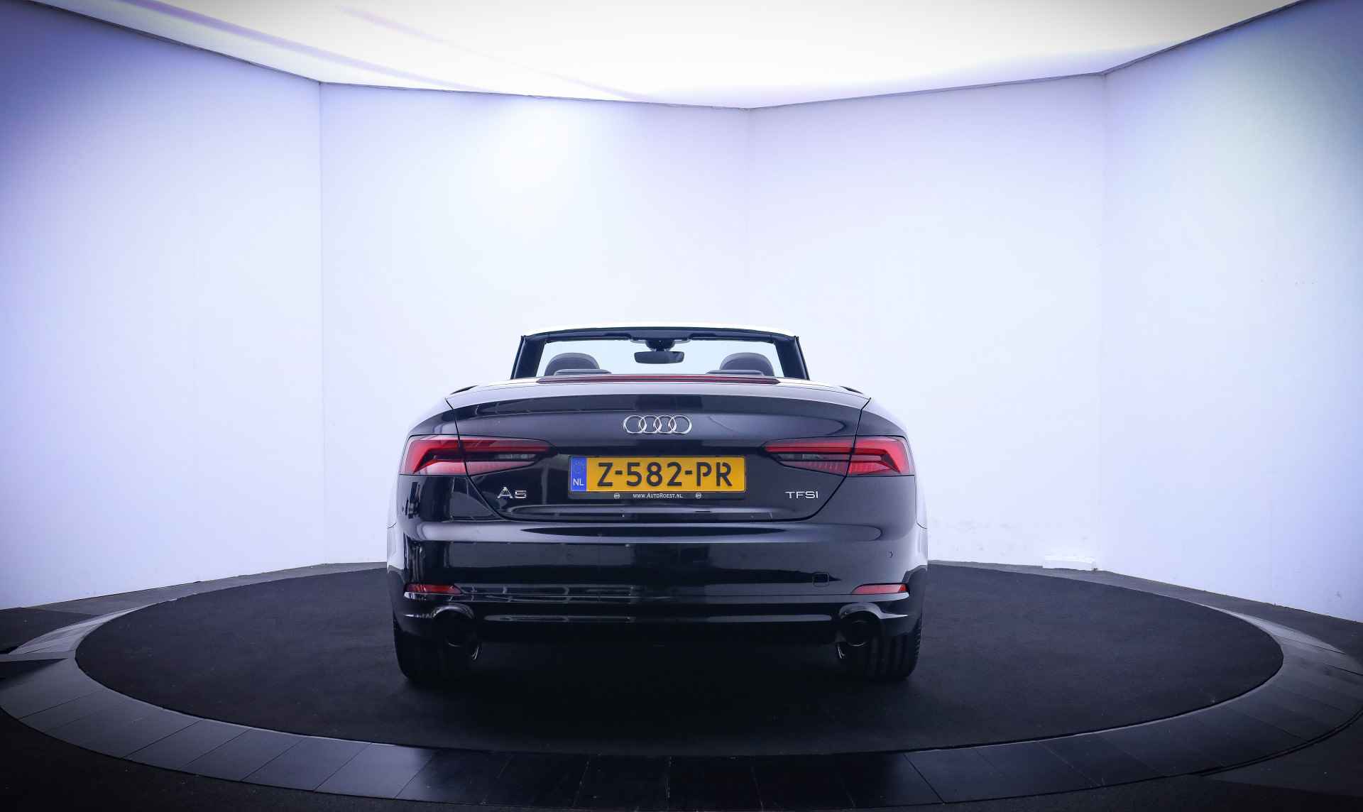 Audi A5 Cabriolet 2.0TFSI S-Tr. FULL LED/NAVI/CLIMA/CRUISE/DAB+/LEDER/STOELVERW./PDC V+A/LMV - 7/24