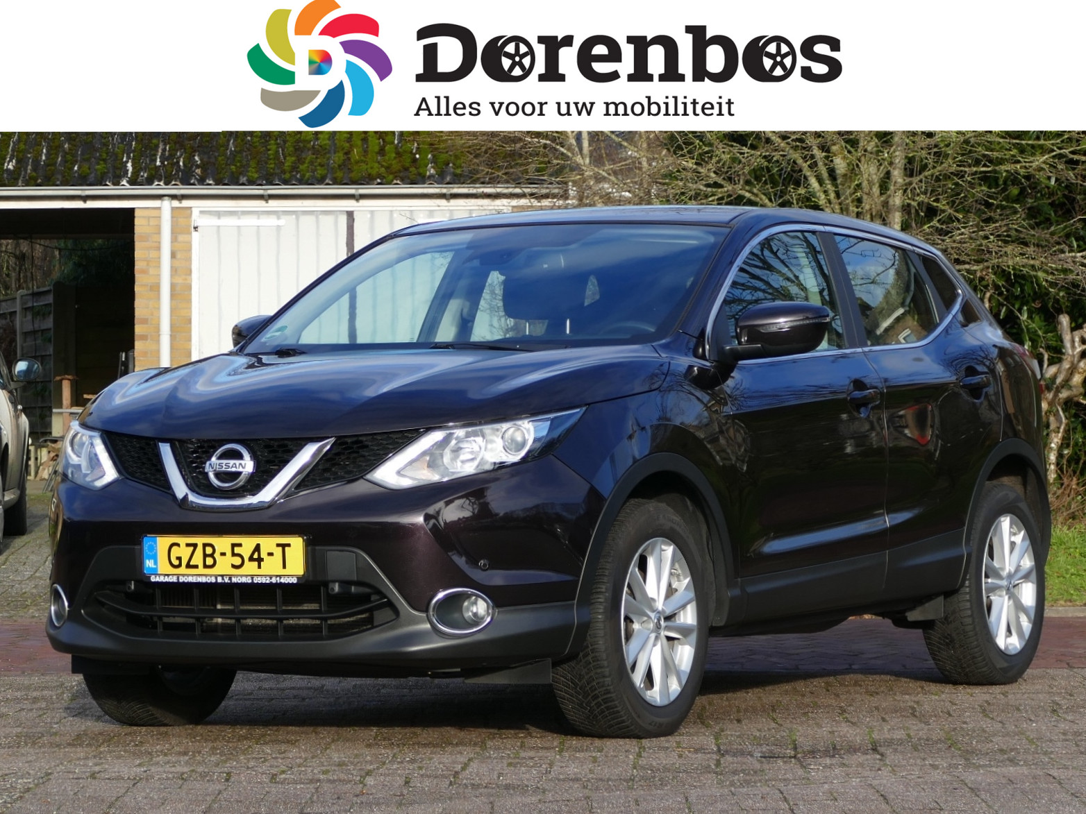 Nissan QASHQAI 1.2 afneembare trekhaak | stoelverwarming | all-season-banden