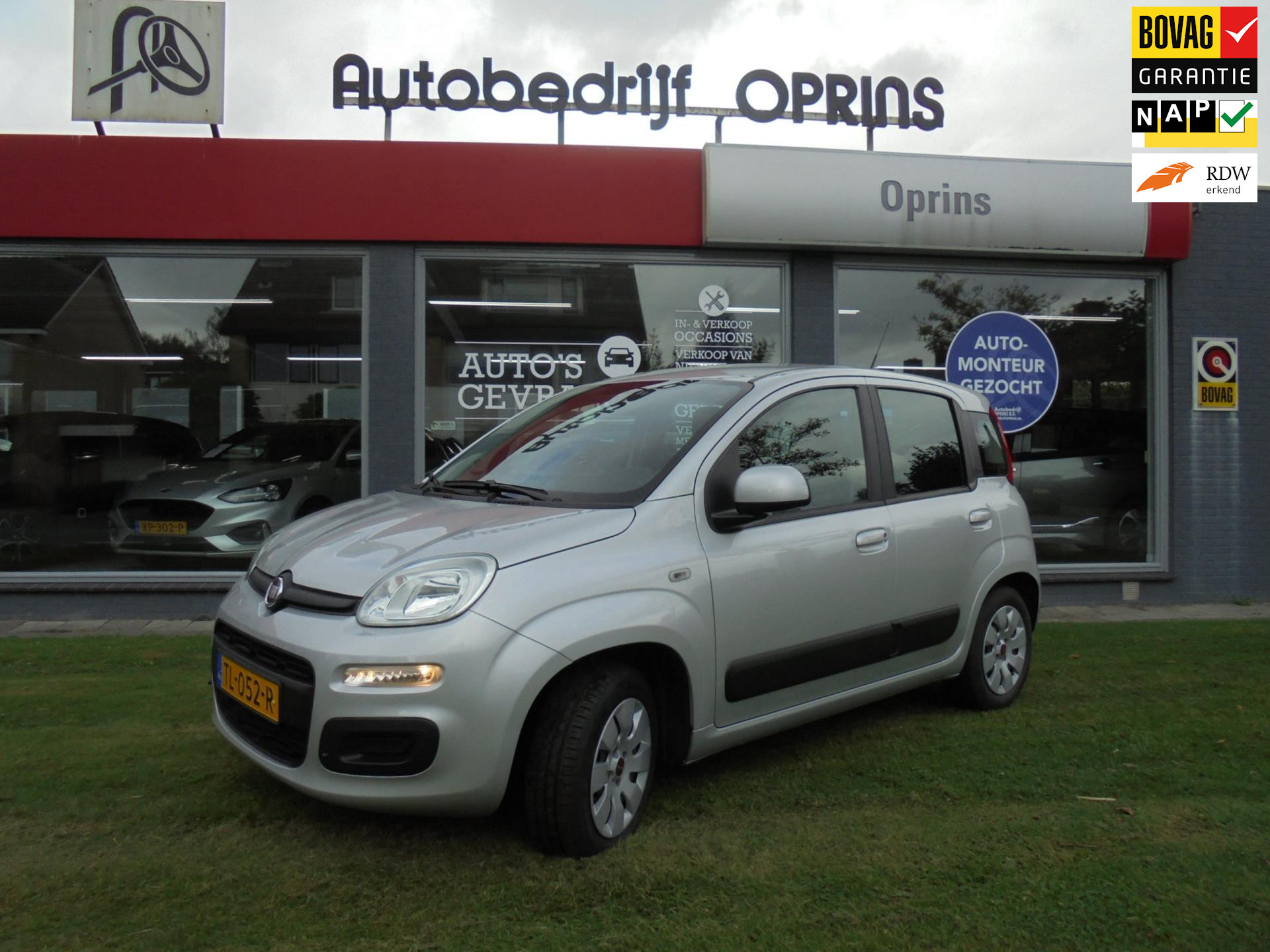 Fiat Panda 0.9 TwinAir Lounge 5drs , AUTOMAAT, Airco, NL-auto.