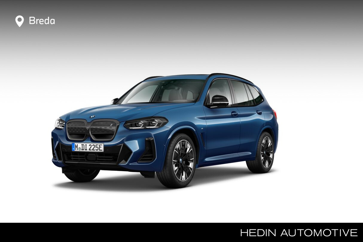 BMW iX3 High Executive Edition 80 kWh | M-sport Shadow Line | M-Adaptief onderstel | Comfort Access | Driving Assistant Professional | Harman Kardon | Gesture Control | Parking Assistant Plus | Trekhaak |